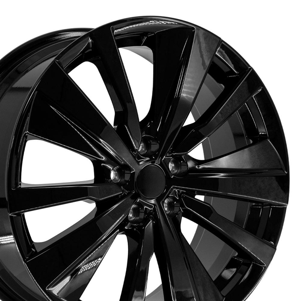 19" Replica NS29 fits Nissan Altima 19x8 Black-SR1 Performance