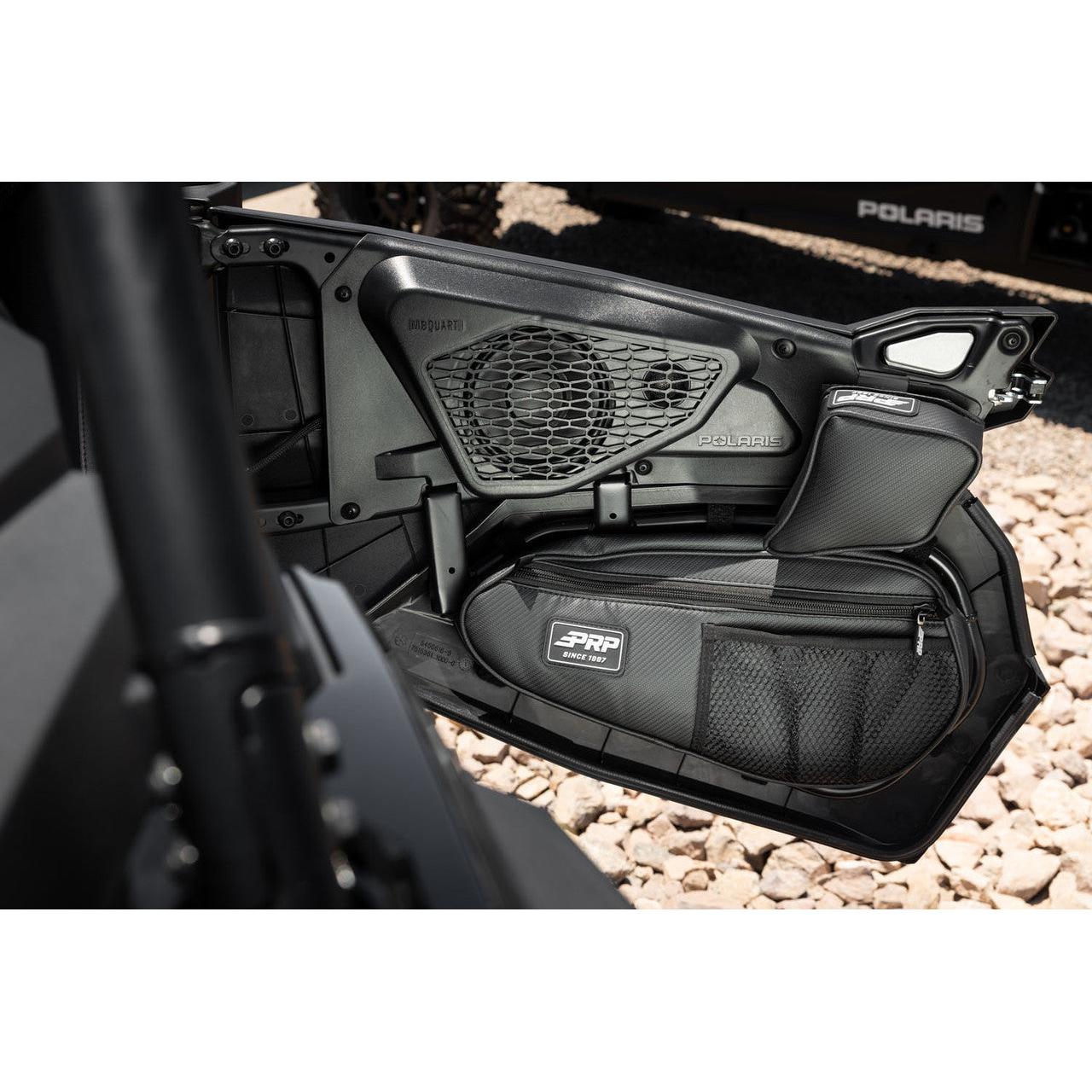 2014-2025 RZR UTV Lower Door Bags with Knee Pads by PRP Seats (Pair)-SR1 Performance