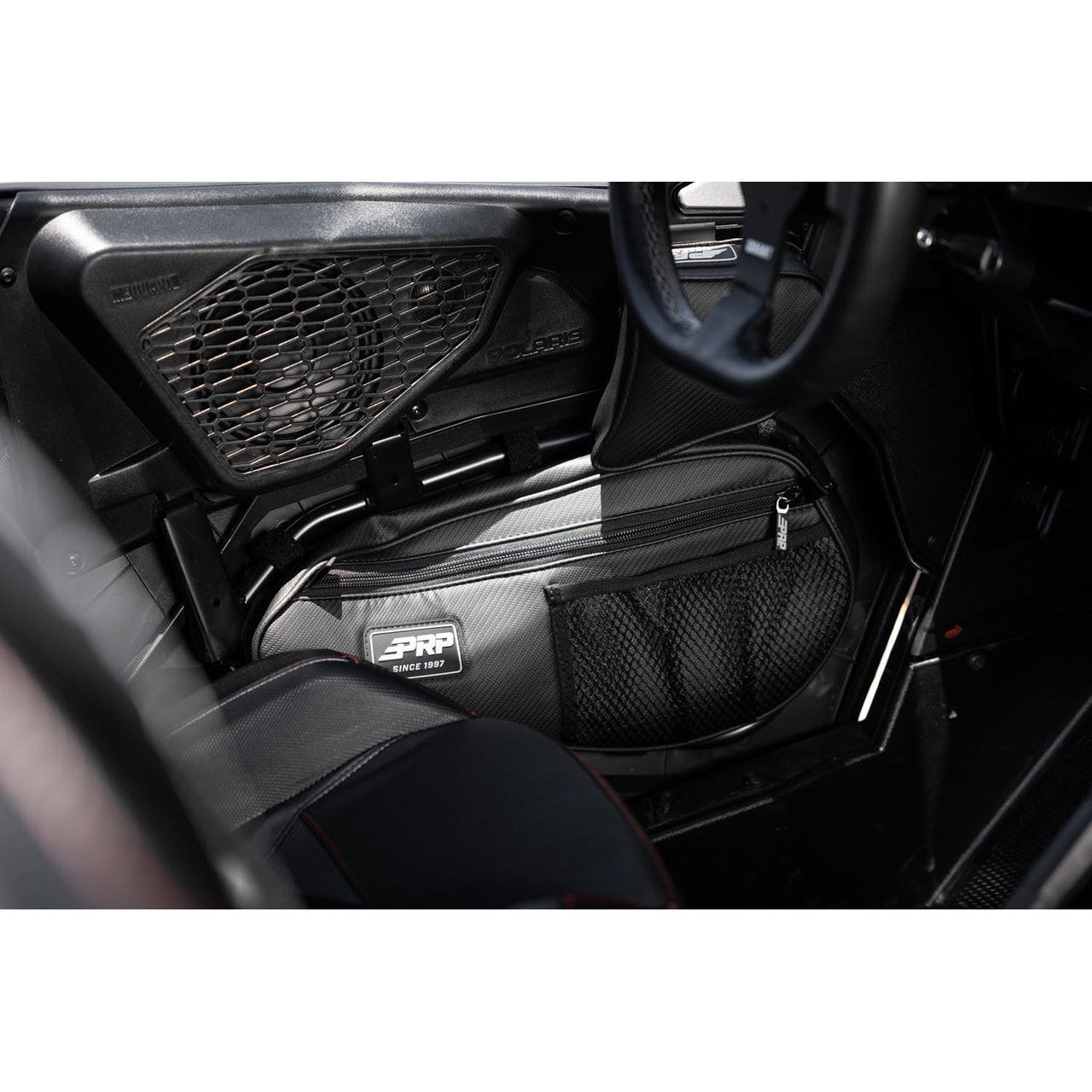 2014-2025 RZR UTV Lower Door Bags with Knee Pads by PRP Seats (Pair)-SR1 Performance