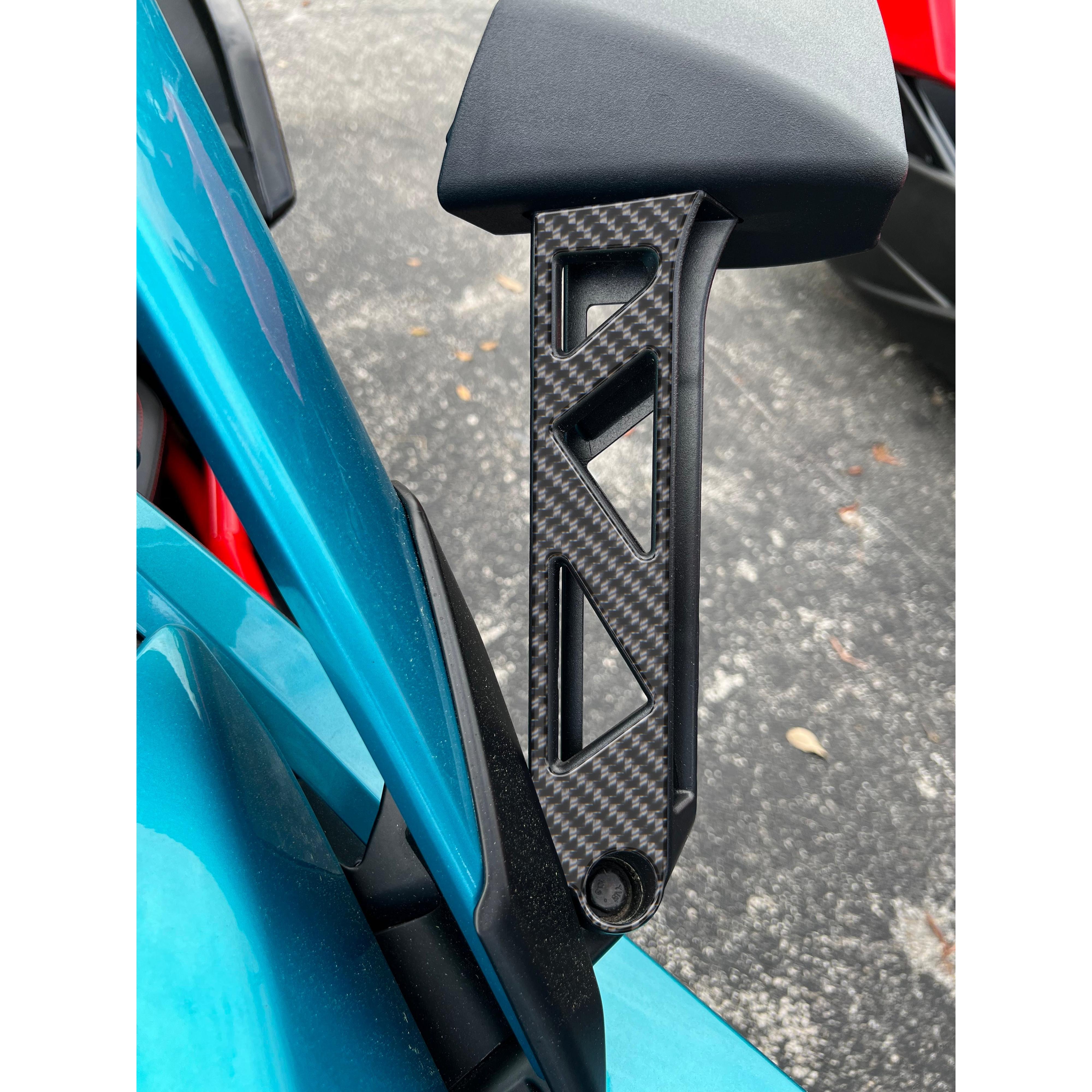 Side View Mirror Arm Accent Trim Fits 2015-2026 Polaris Slingshot
