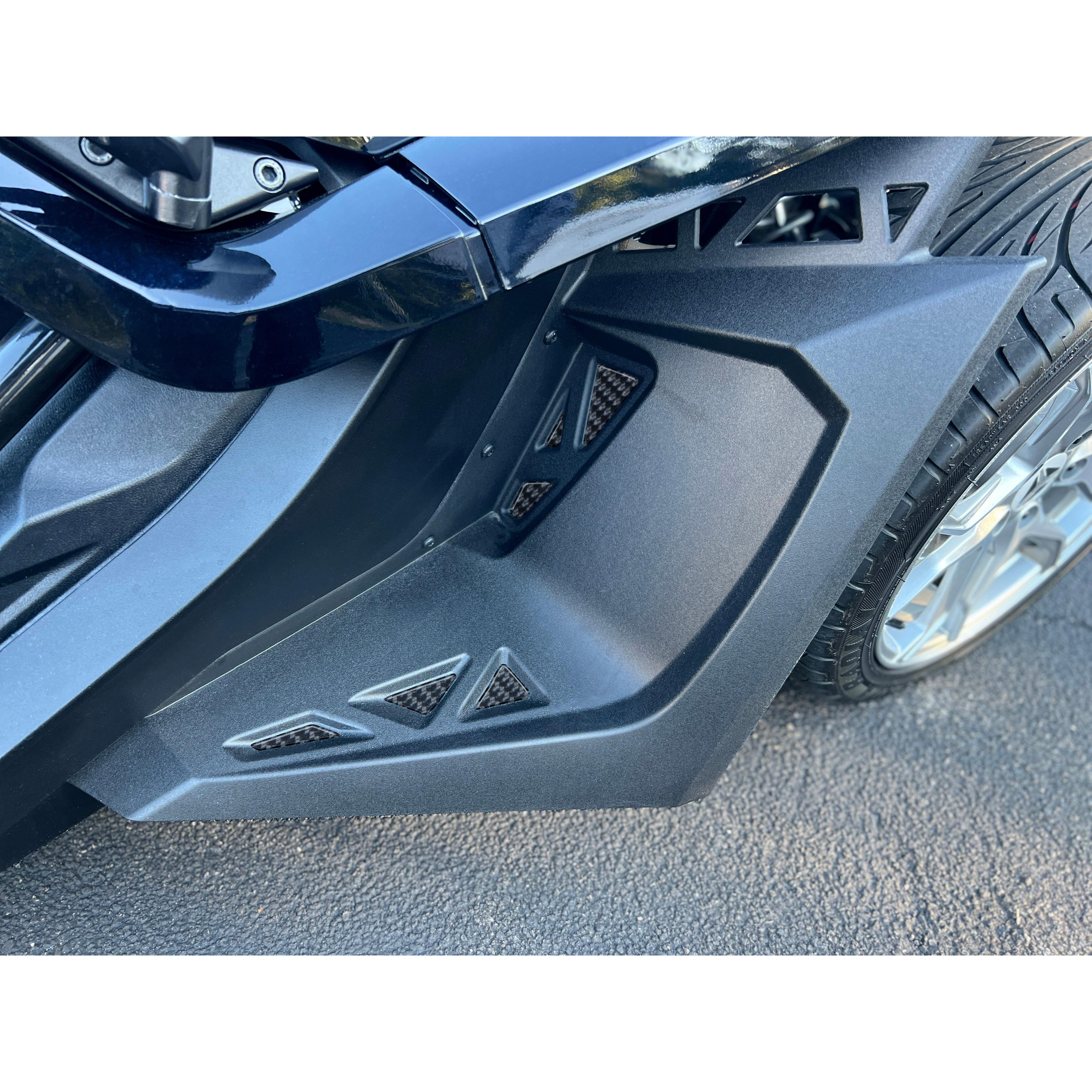 Front Fender Inserts Fits 2017-2026 Polaris Slingshot