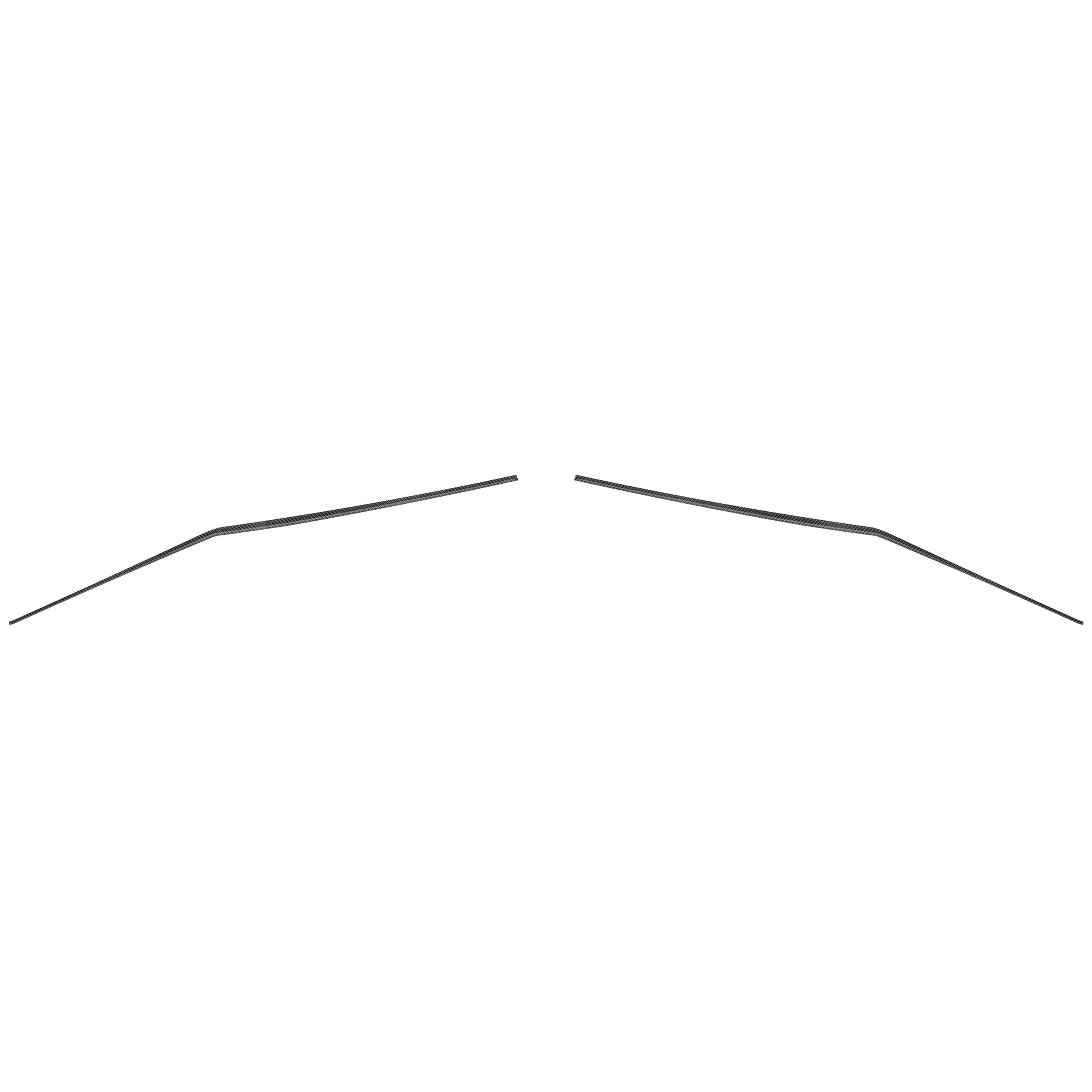 Upper Brow Accent Trim Fits 2015-2026 Polaris Slingshot