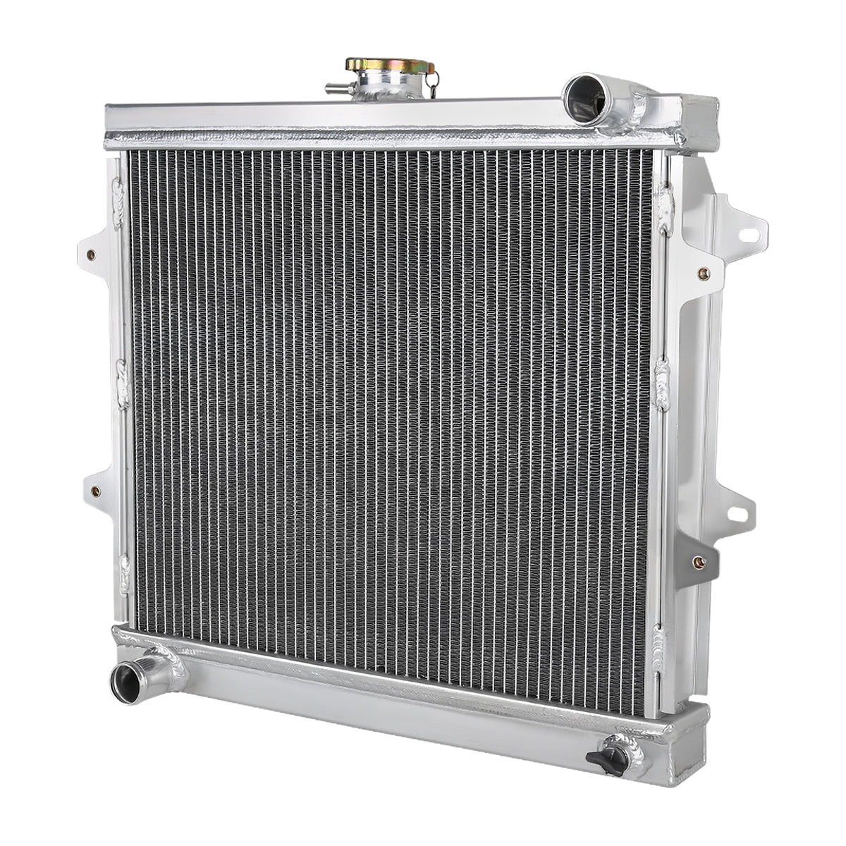1984-1995 Toyota Pickup 4Runner 2.4L L4 Aluminum 3-Row Performance Radiator