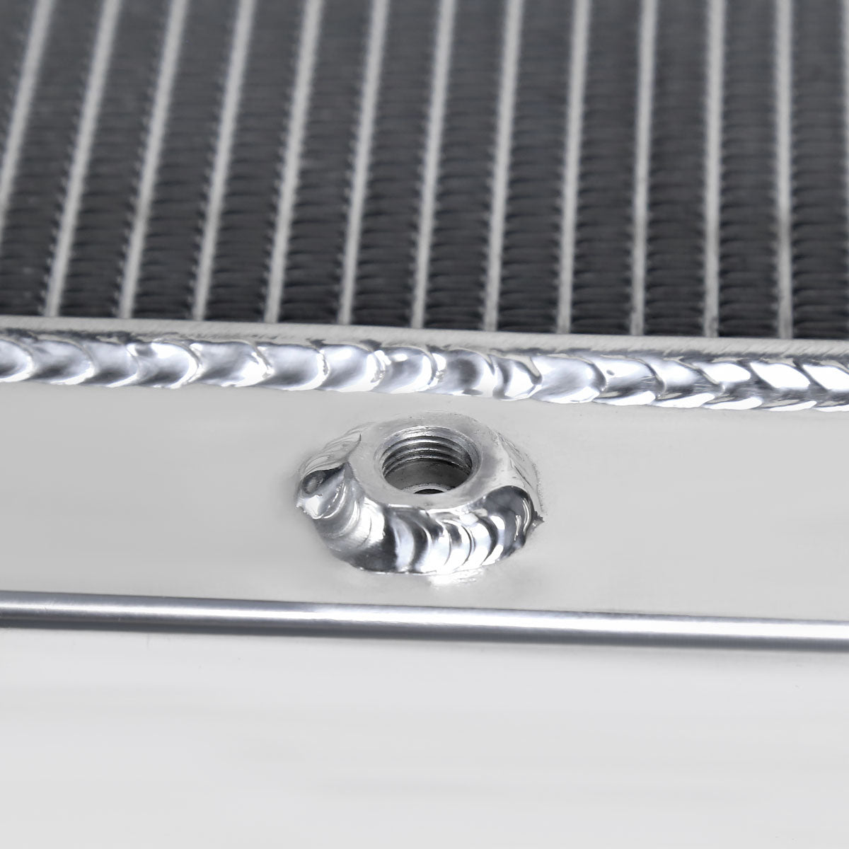 1972-1986 Jeep CJ Series MT Aluminum 3-Row Performance Radiator