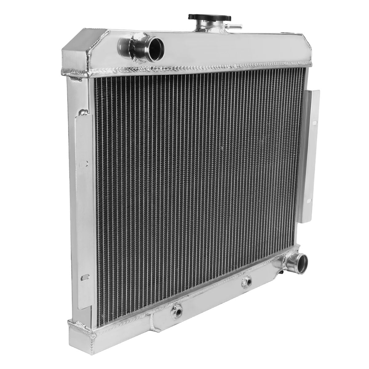 1972-1986 Jeep CJ Series MT Aluminum 3-Row Performance Radiator