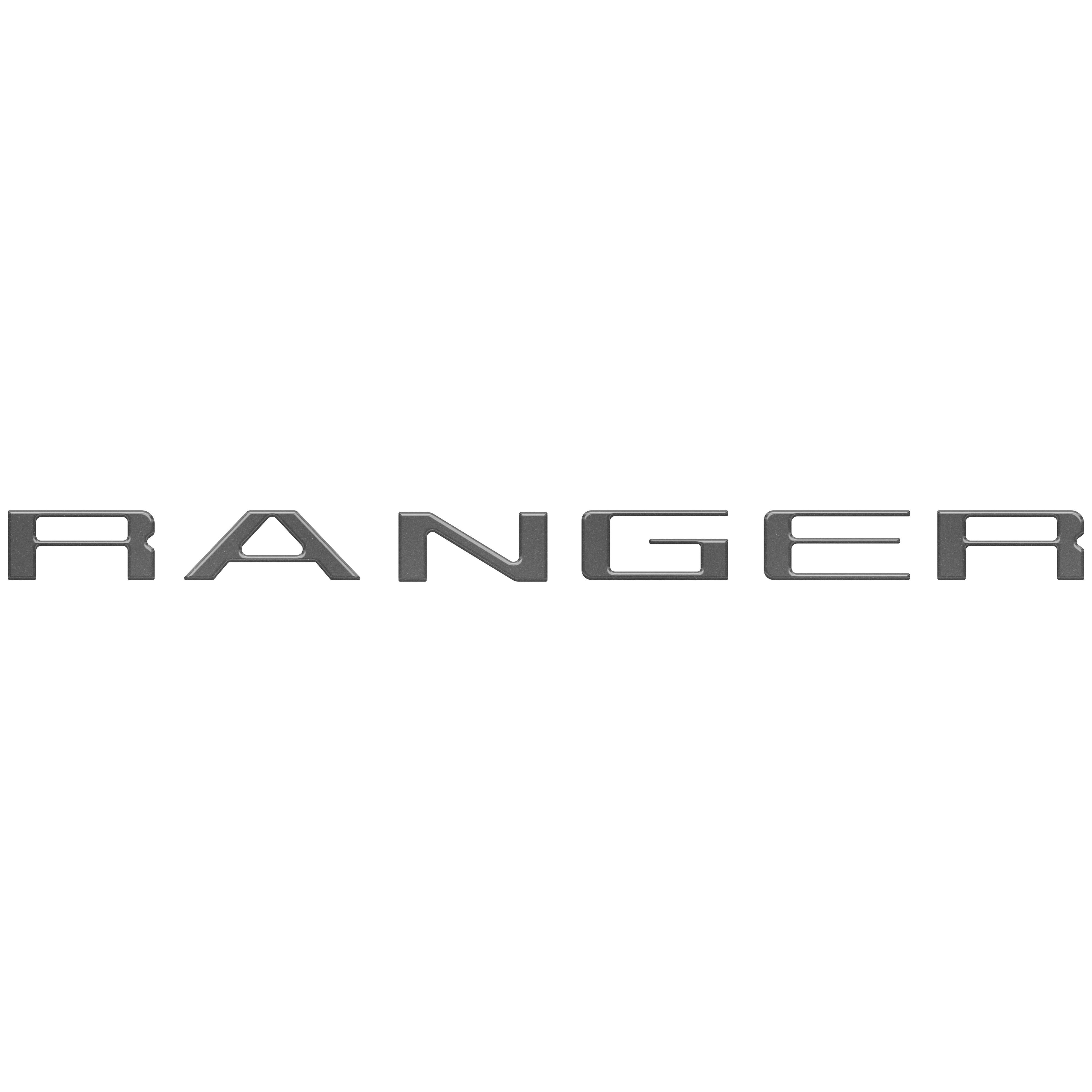 Tailgate Letter Inserts Fits 2019-2023 Ford Ranger