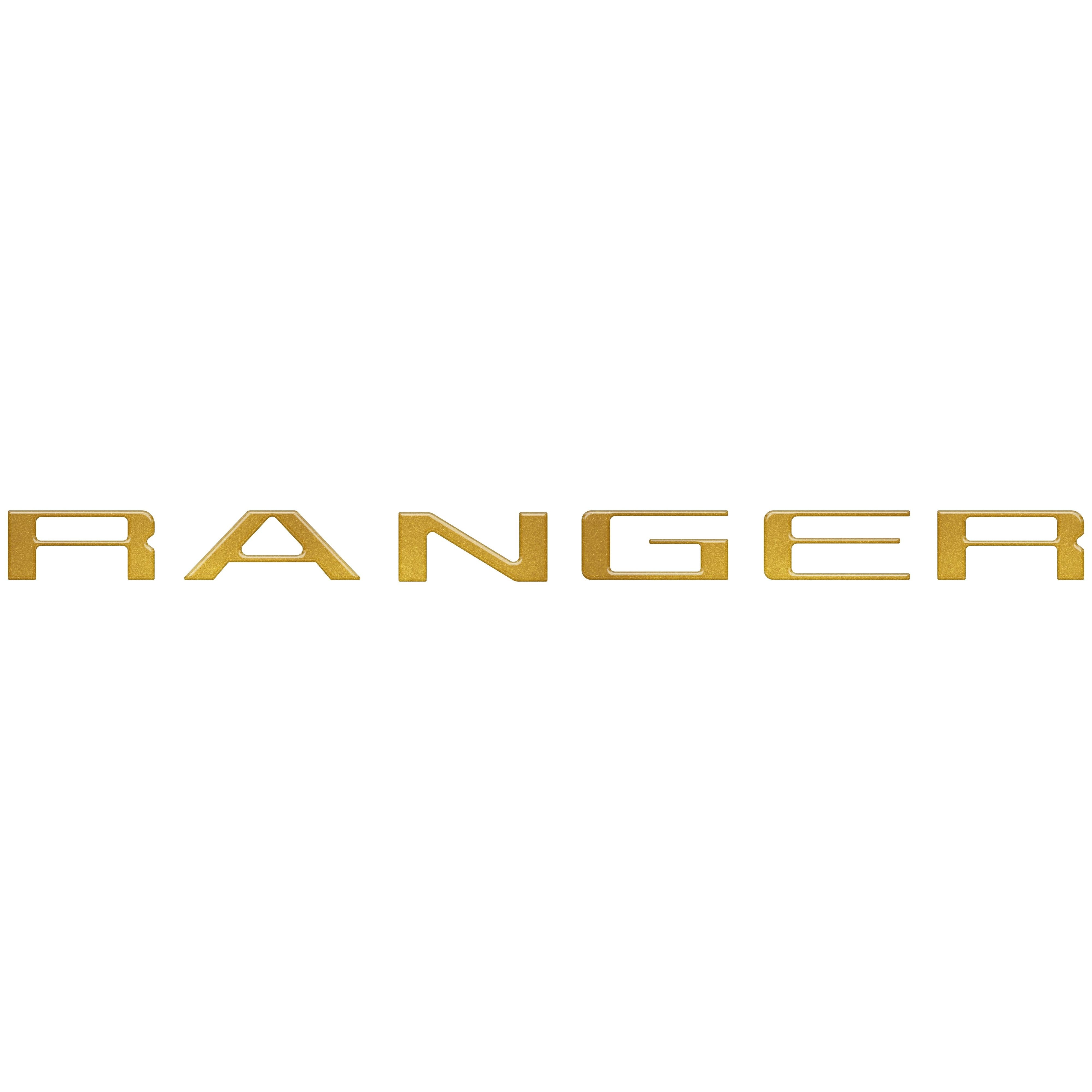 Tailgate Letter Inserts Fits 2024-2026 Ford Ranger