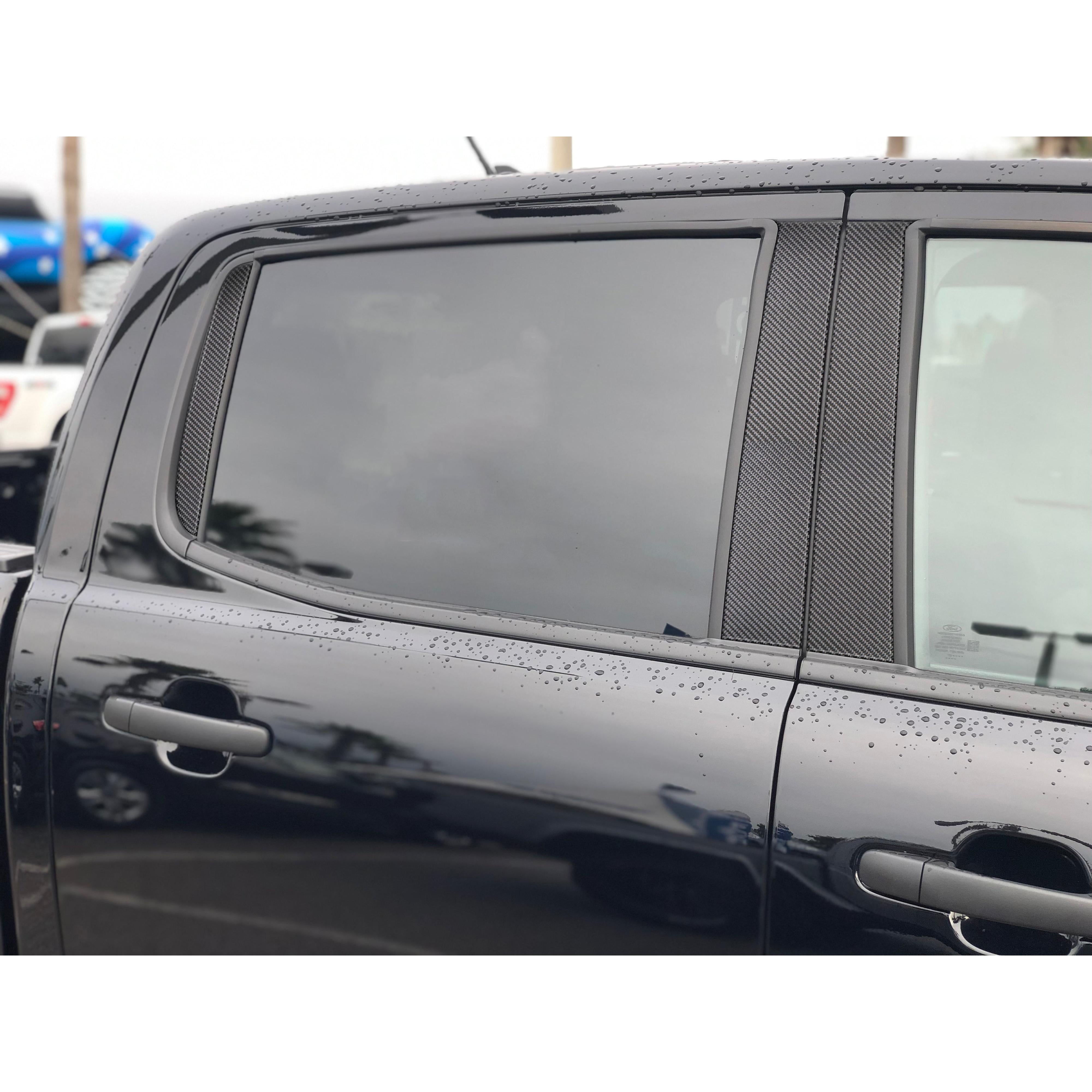 Door Pillar (B+C) Overlays Fits 2019-2023 Ford Ranger SuperCrew