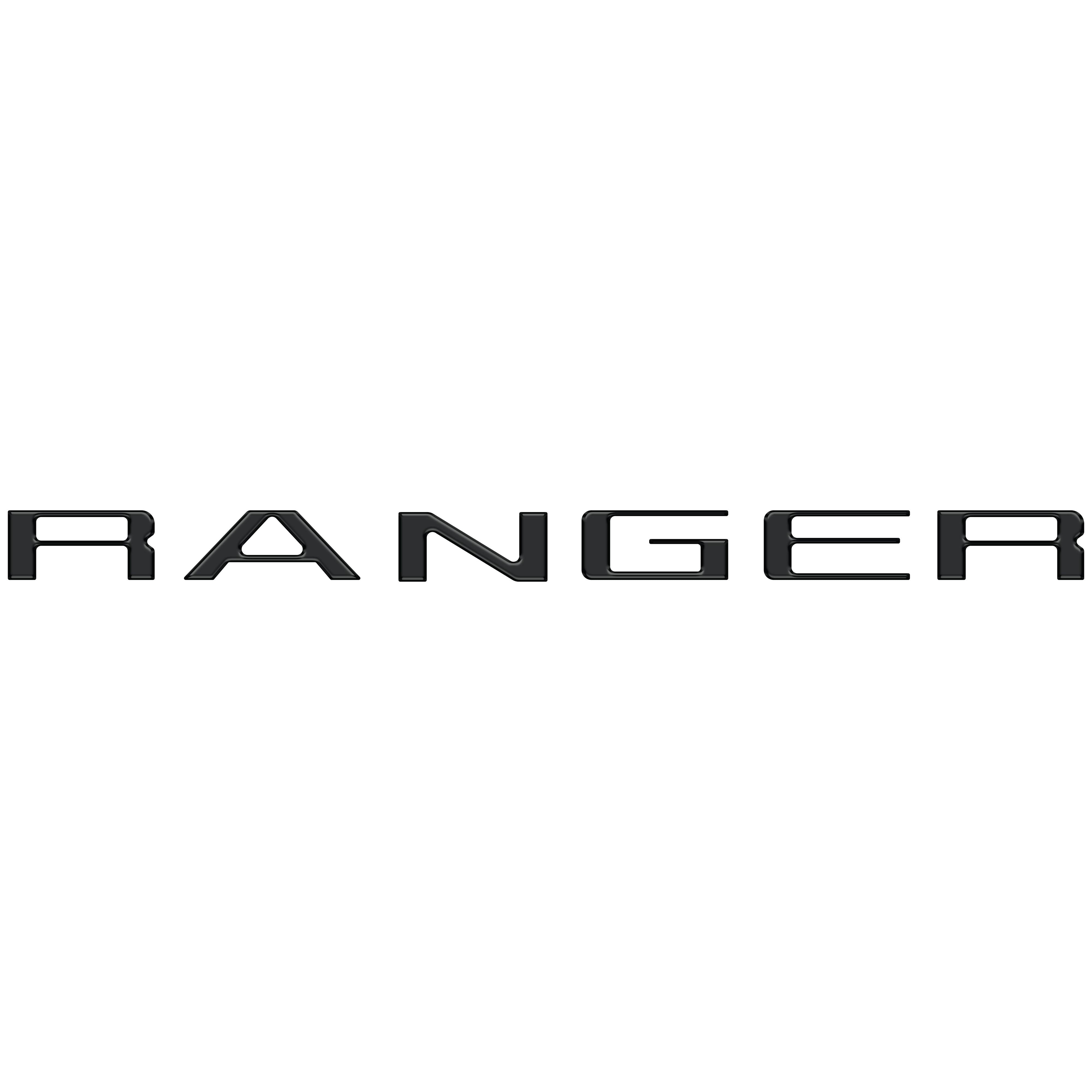 Tailgate Letter Inserts Fits 2024-2026 Ford Ranger