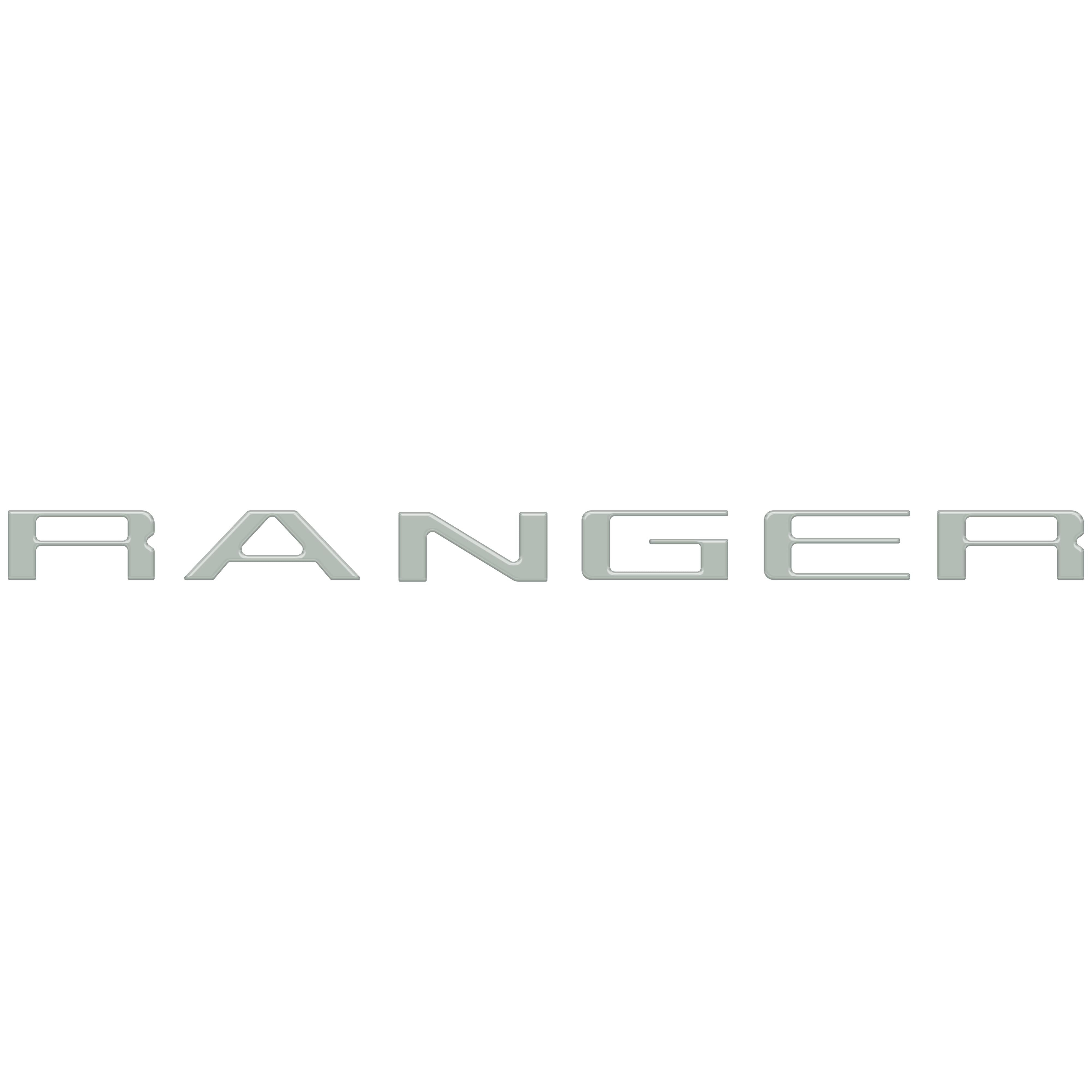 Tailgate Letter Inserts Fits 2024-2026 Ford Ranger