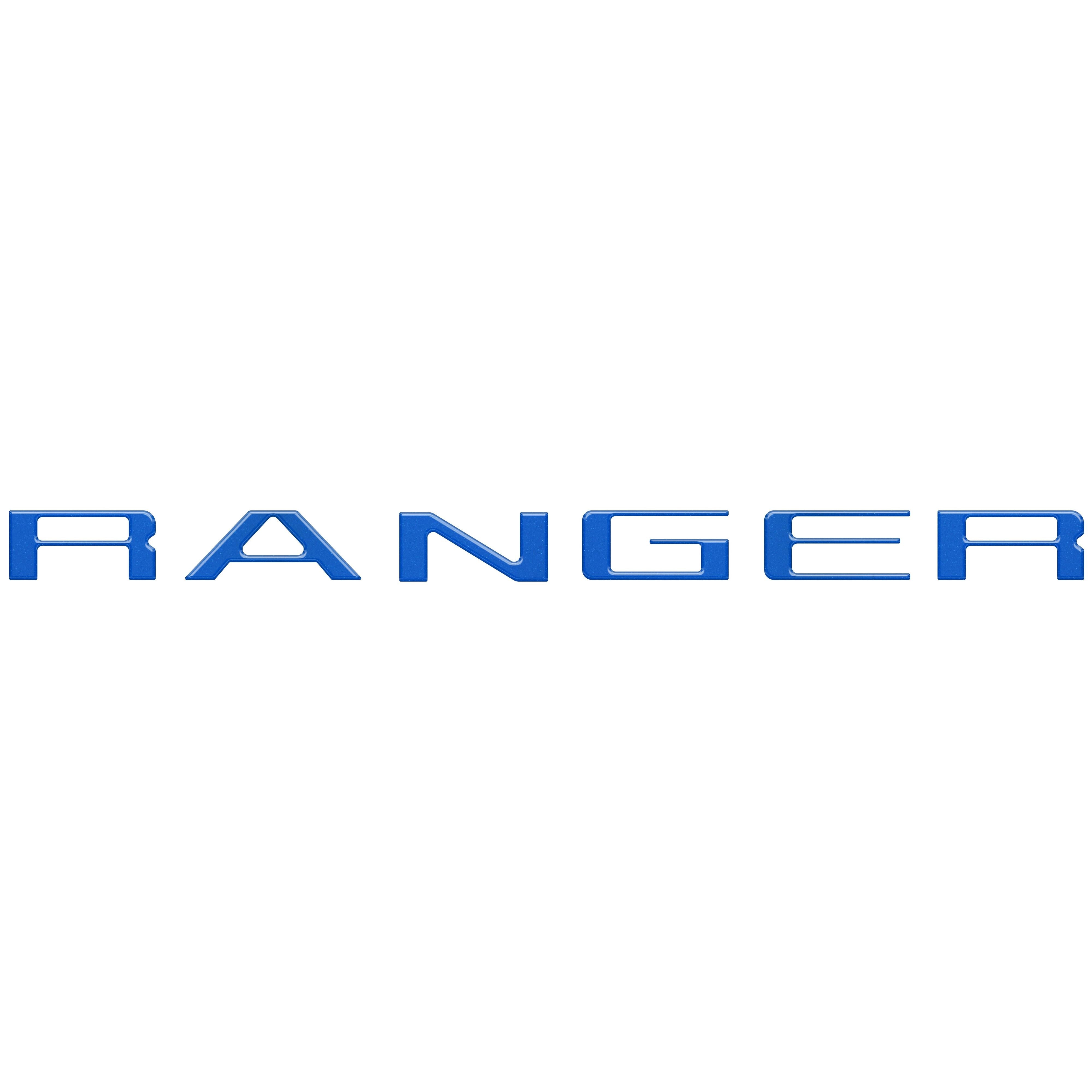 Tailgate Letter Inserts Fits 2024-2026 Ford Ranger