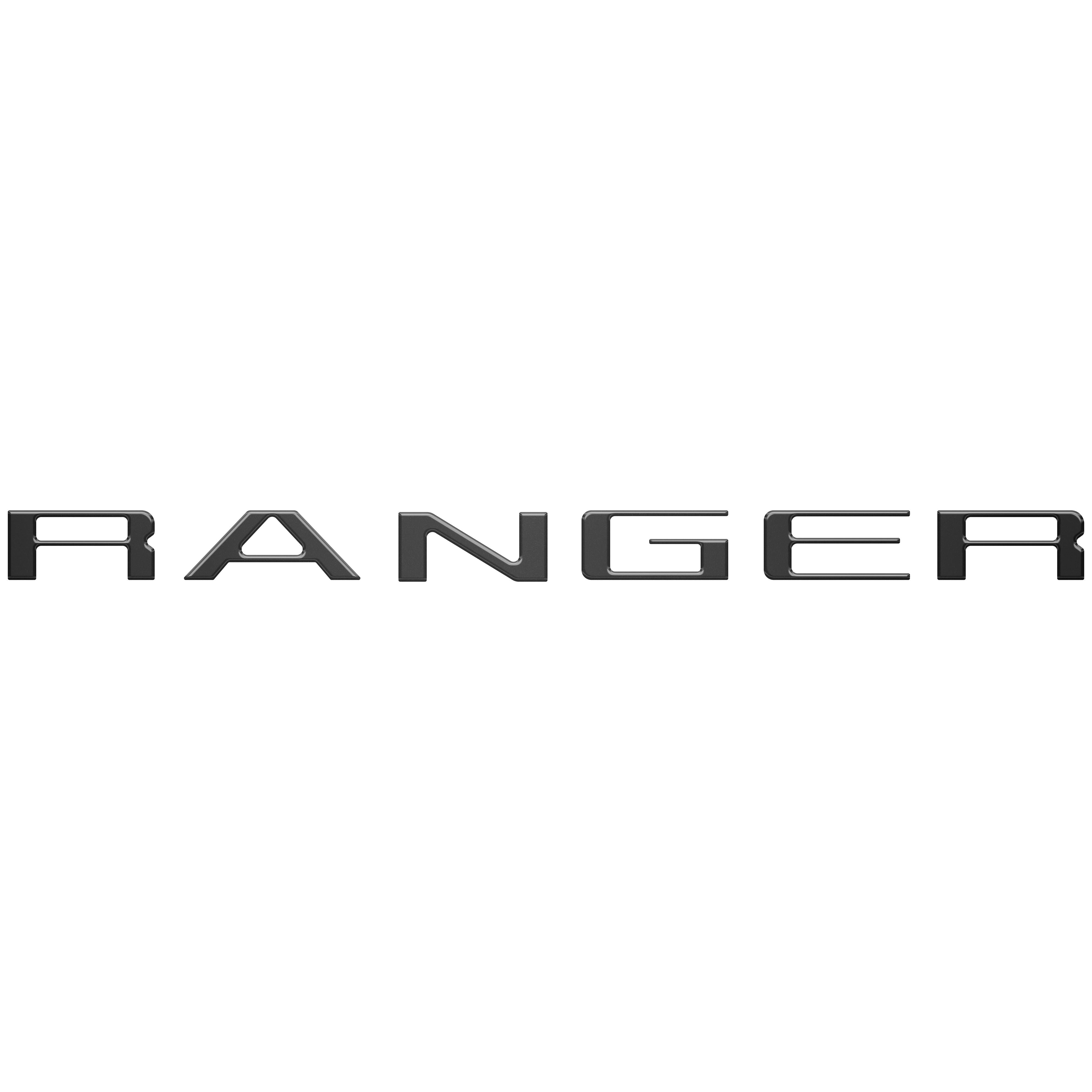 Tailgate Letter Inserts Fits 2019-2023 Ford Ranger