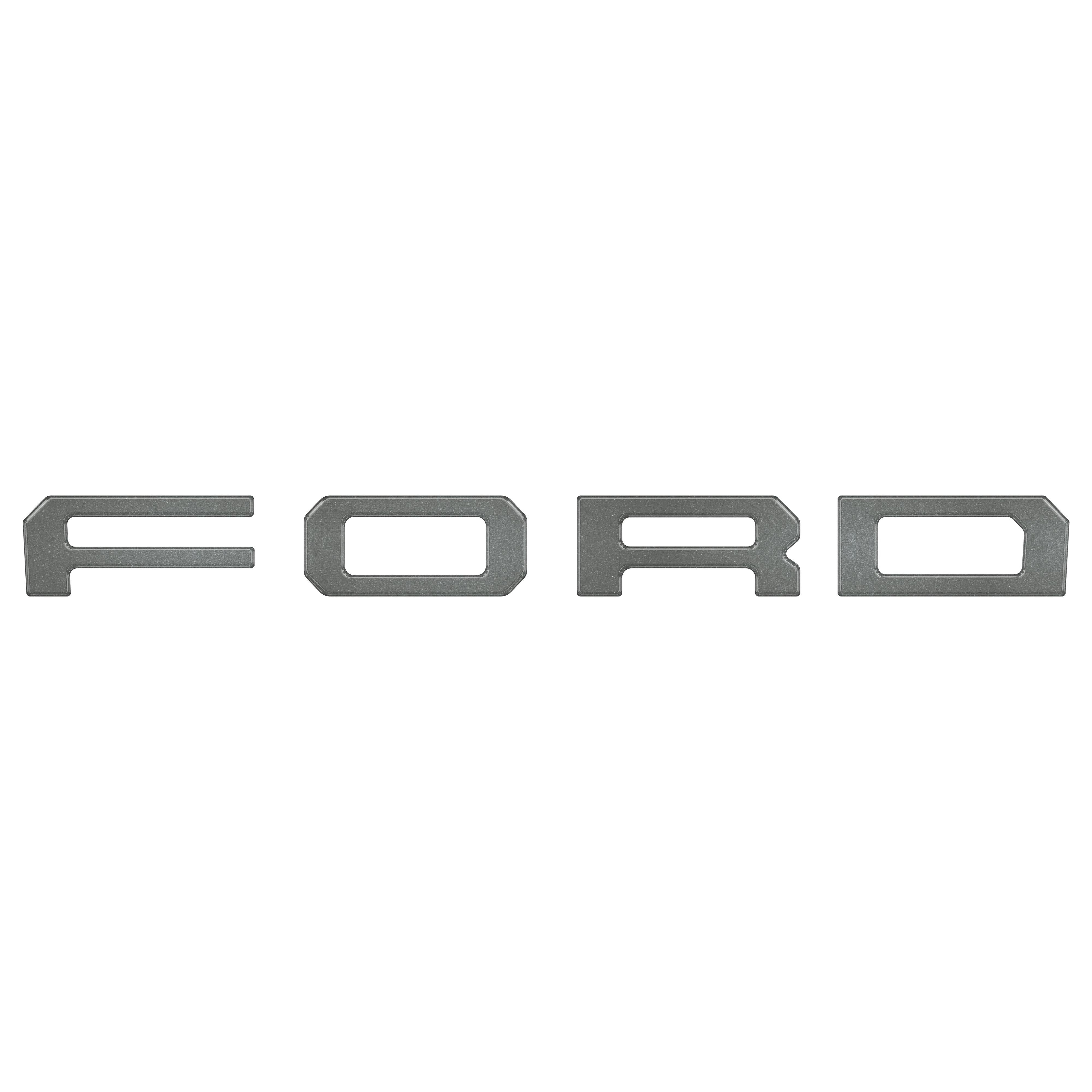 Grille Letter Overlays Fits 2019-2023 Ford Ranger