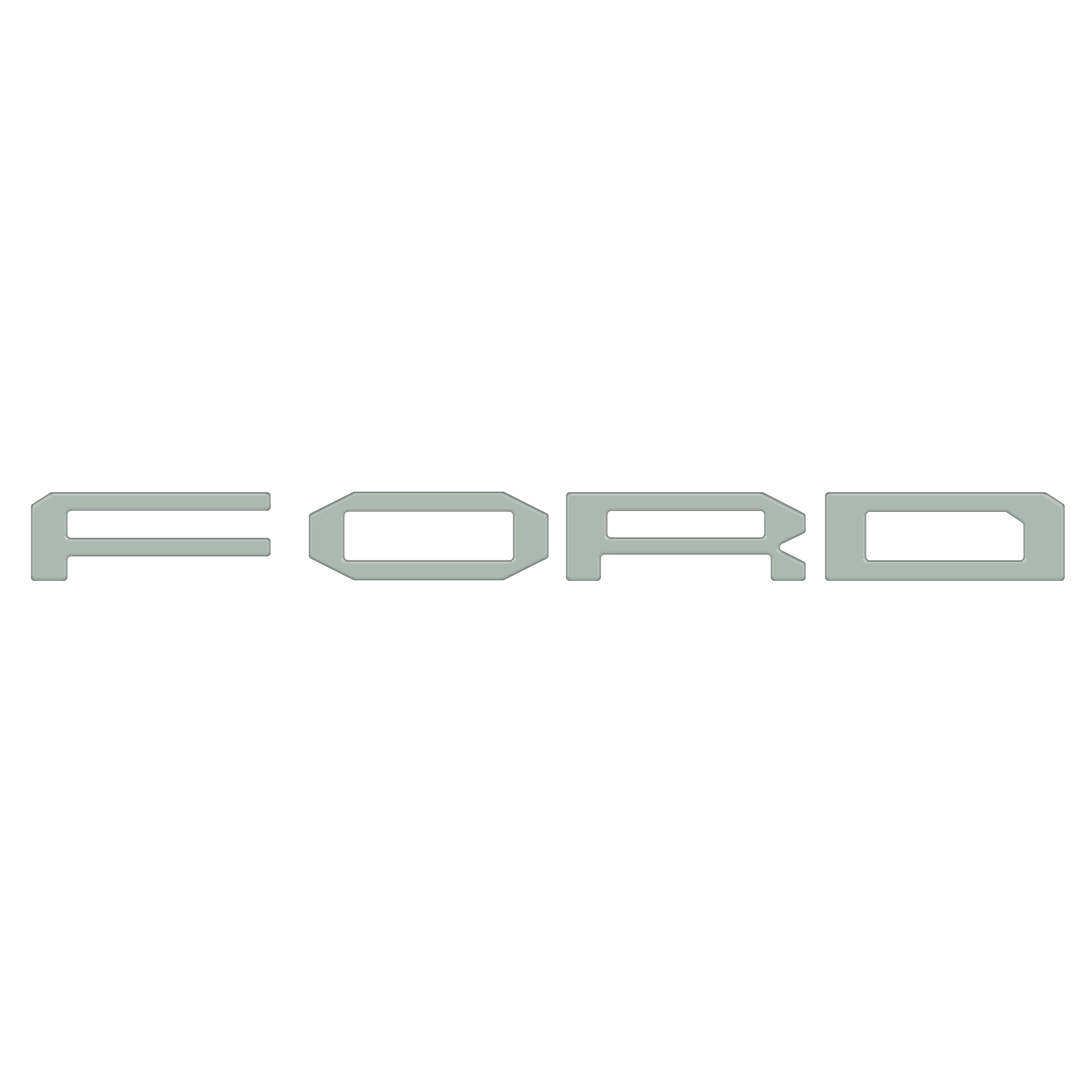 Grille Letter Overlays Fits 2024-2026 Ford Ranger Raptor