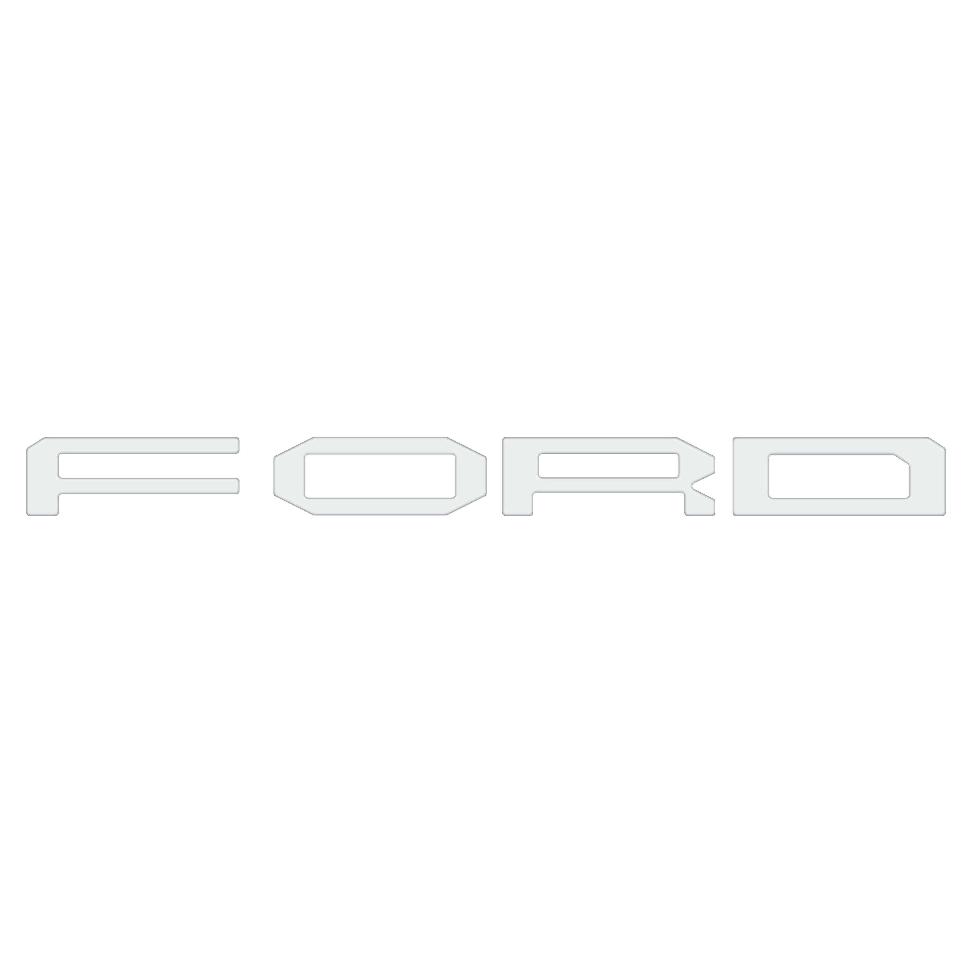 Grille Letter Overlays Fits 2024-2026 Ford Ranger Raptor