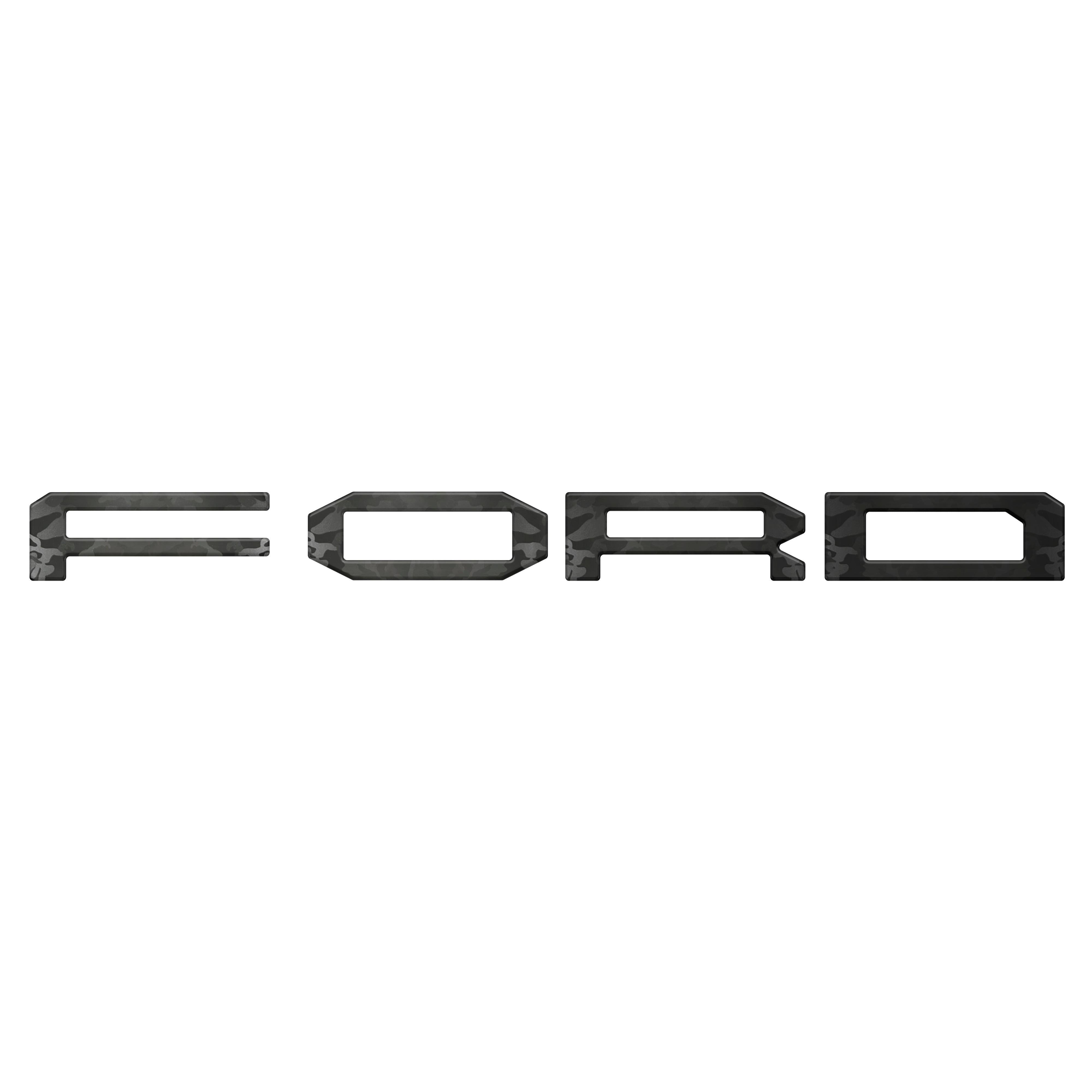 Grille Letter Overlays Fits 2024-2026 Ford Ranger Raptor