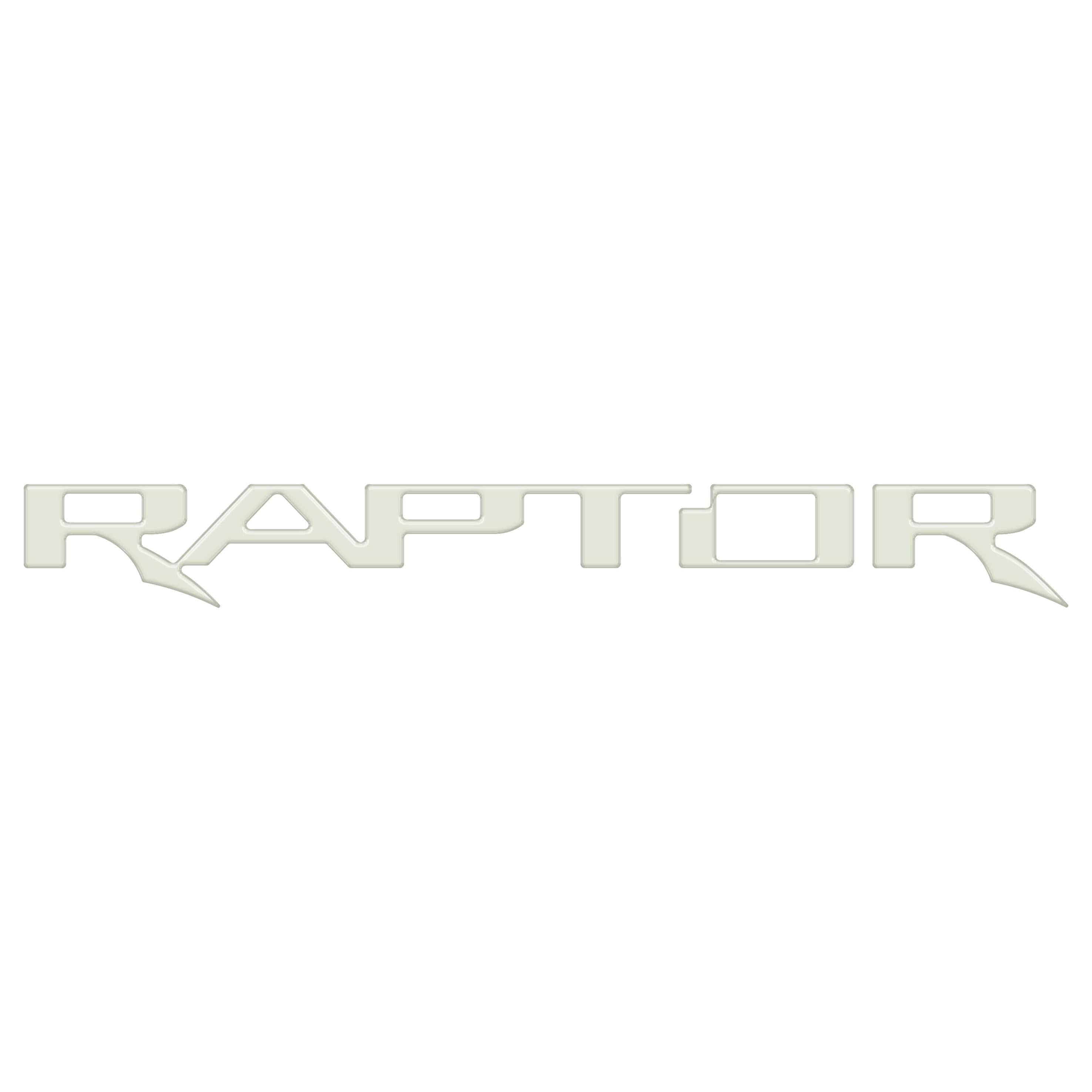 Raptor Tailgate Emblem Inserts Fits 2024-2026 Ford Ranger