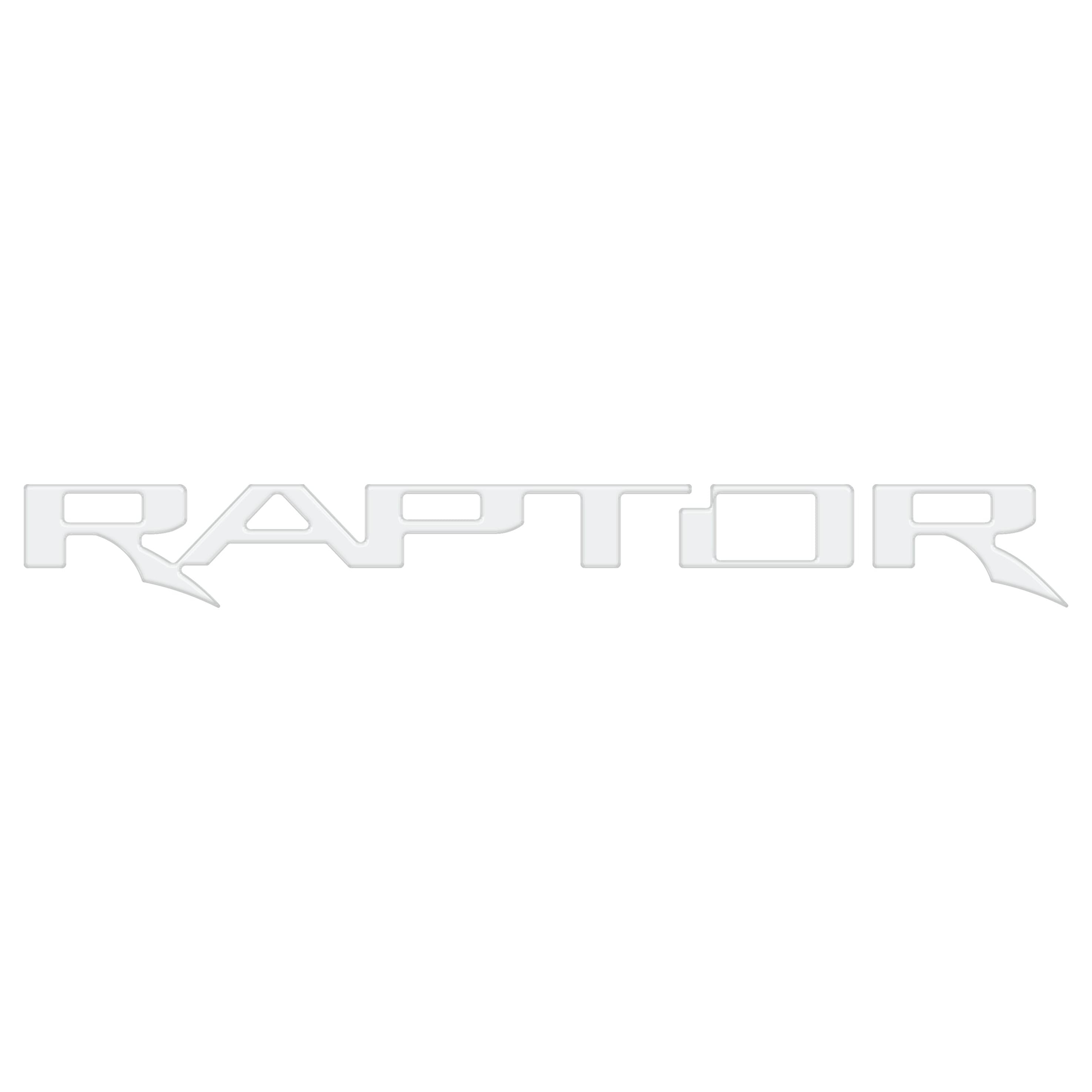 Raptor Tailgate Emblem Inserts Fits 2024-2026 Ford Ranger