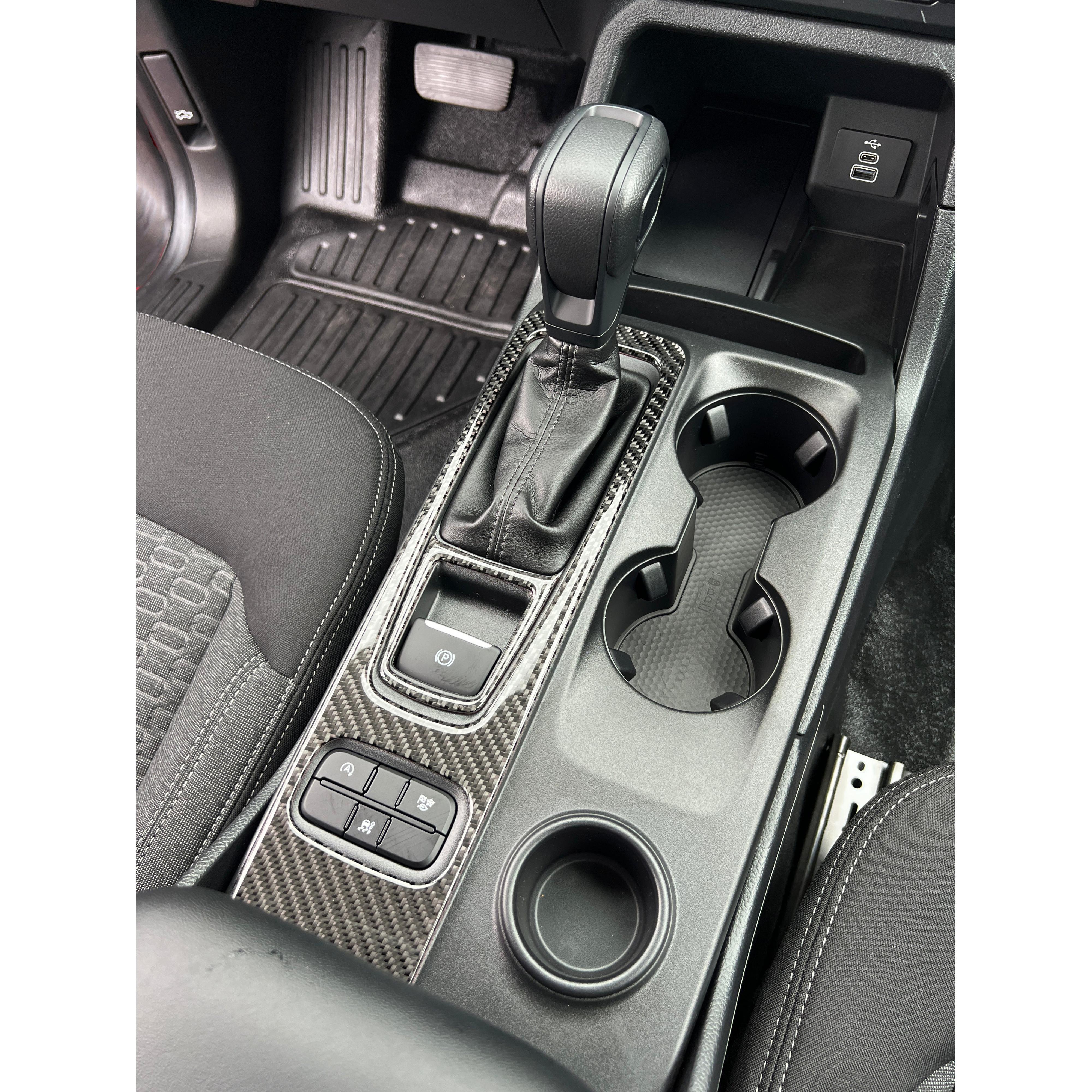 Mechanical Shifter Surround Accent Trim Fits 2024-2026 Ford Ranger