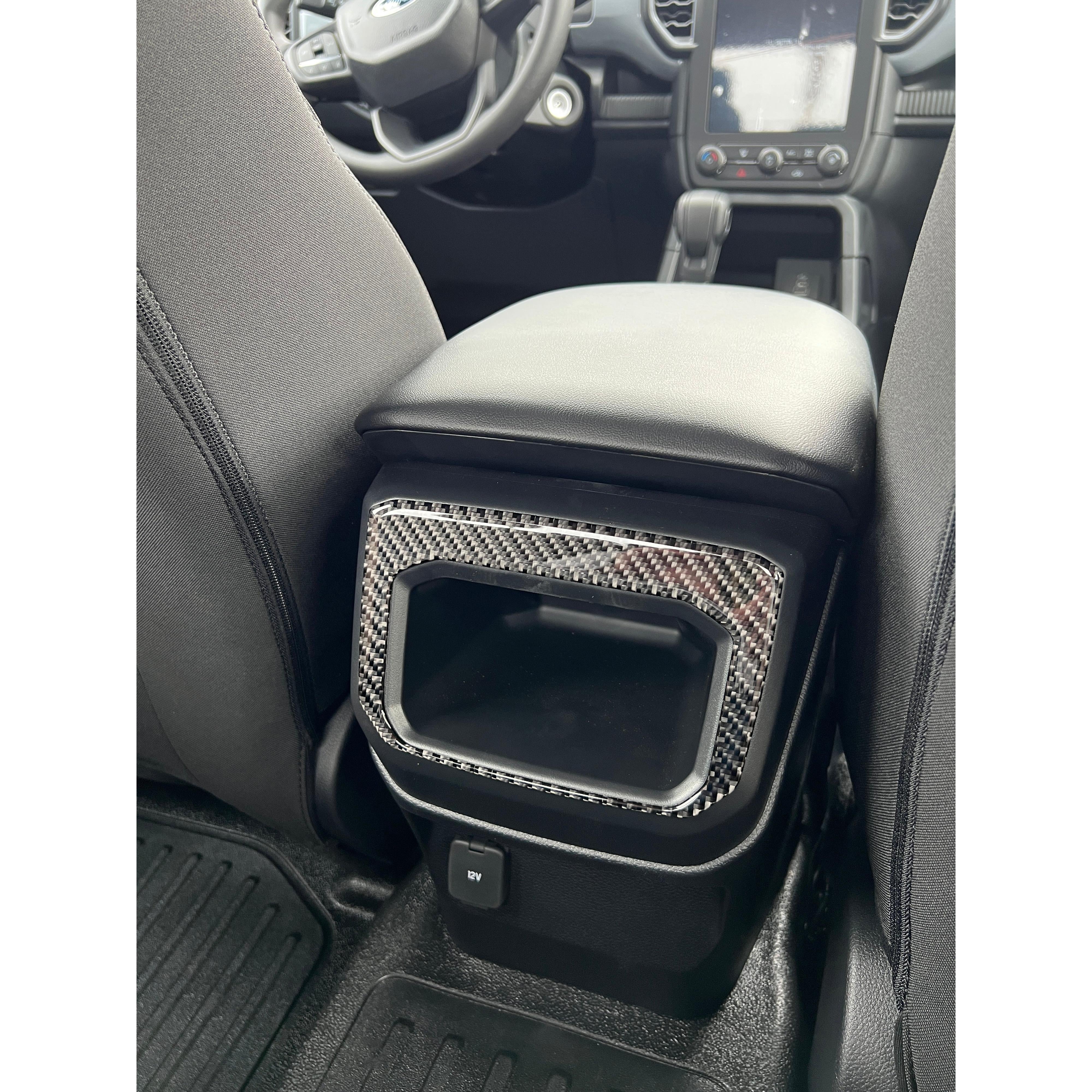 Rear Center Console Accent Trim Fits 2024-2026 Ford Ranger