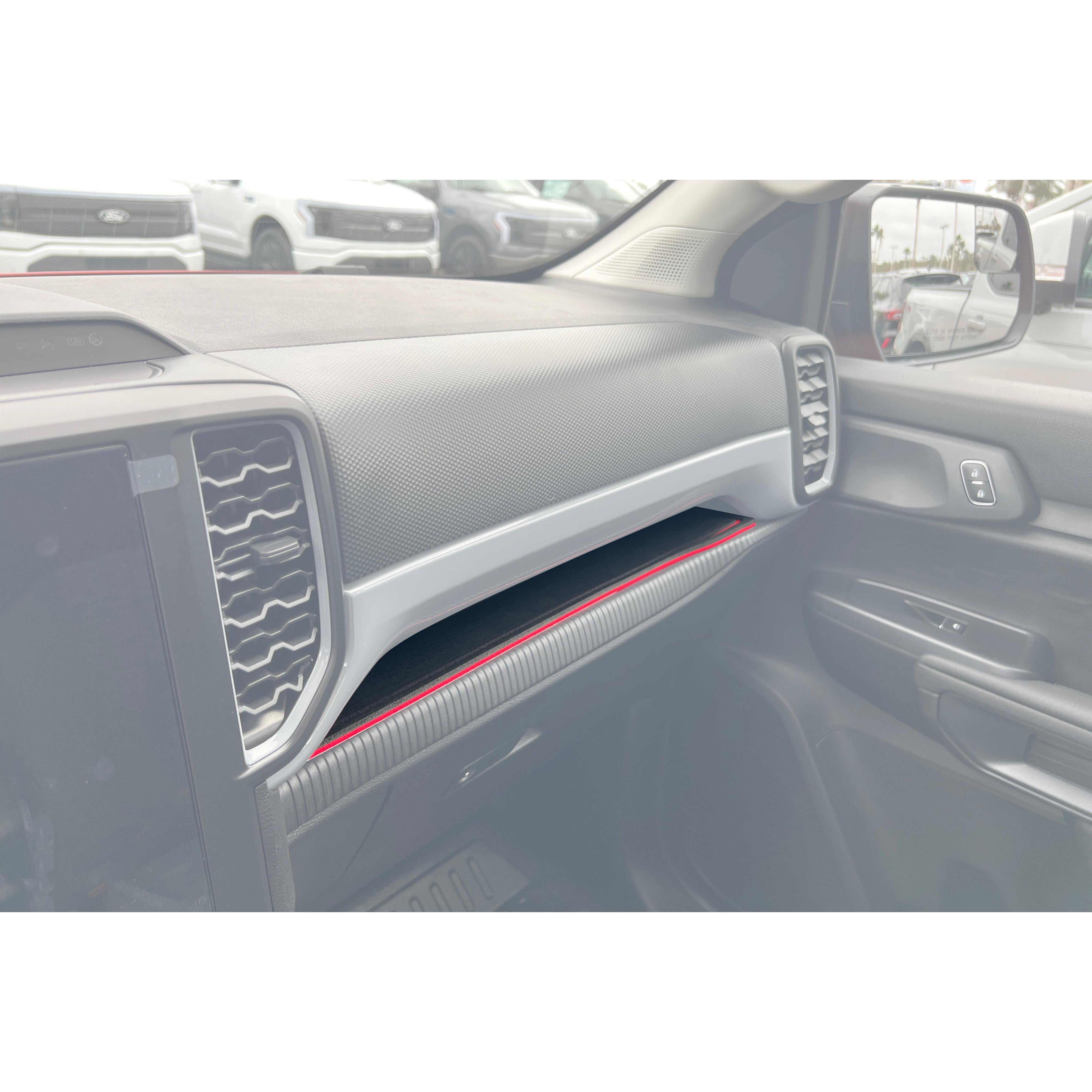 Passenger Dash Cubby Foam Inserts Fits 2024-2026 Ford Ranger