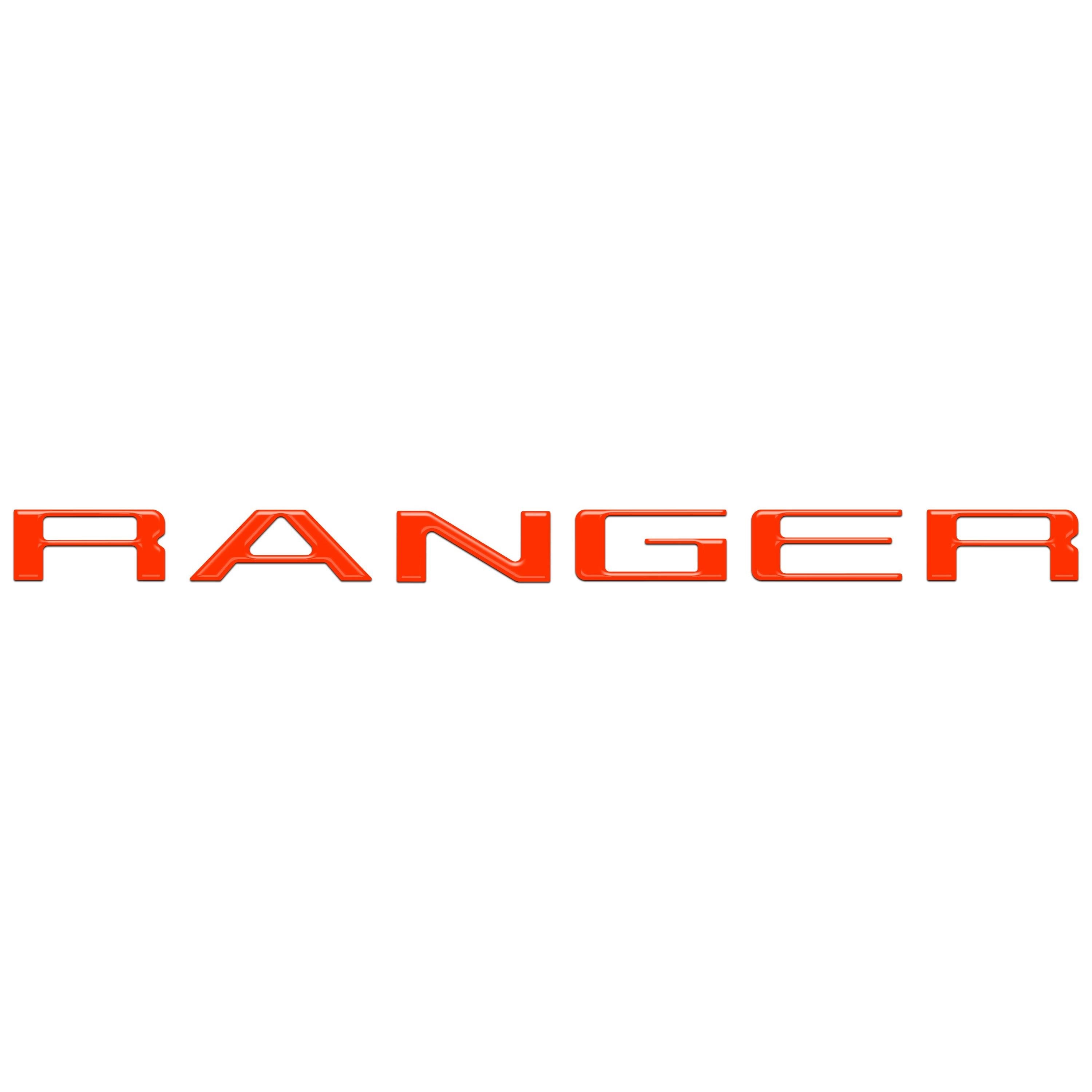 Hood Lettering Kit Fits 2024-2025 Ford Ranger