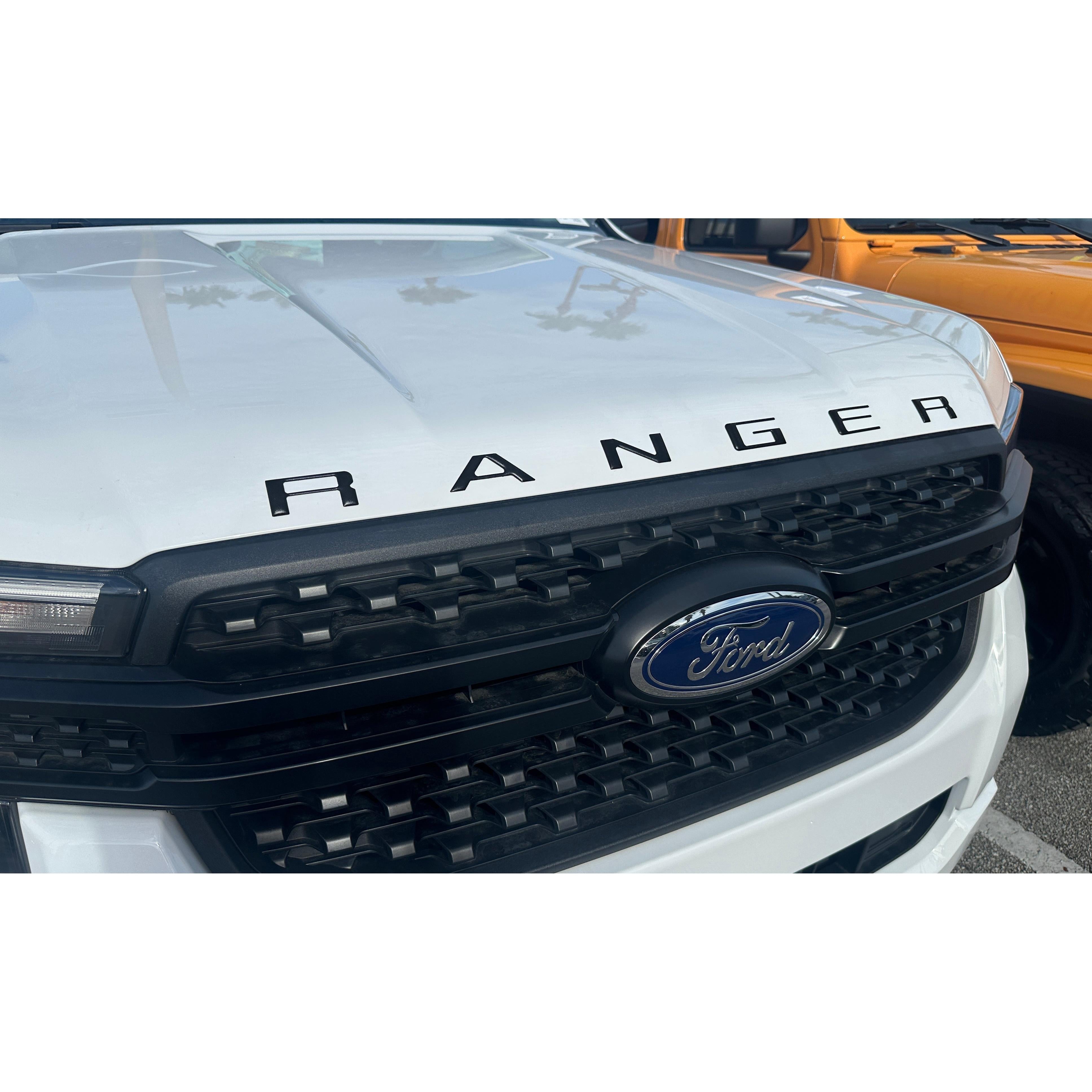 Hood Lettering Kit Fits 2024-2025 Ford Ranger