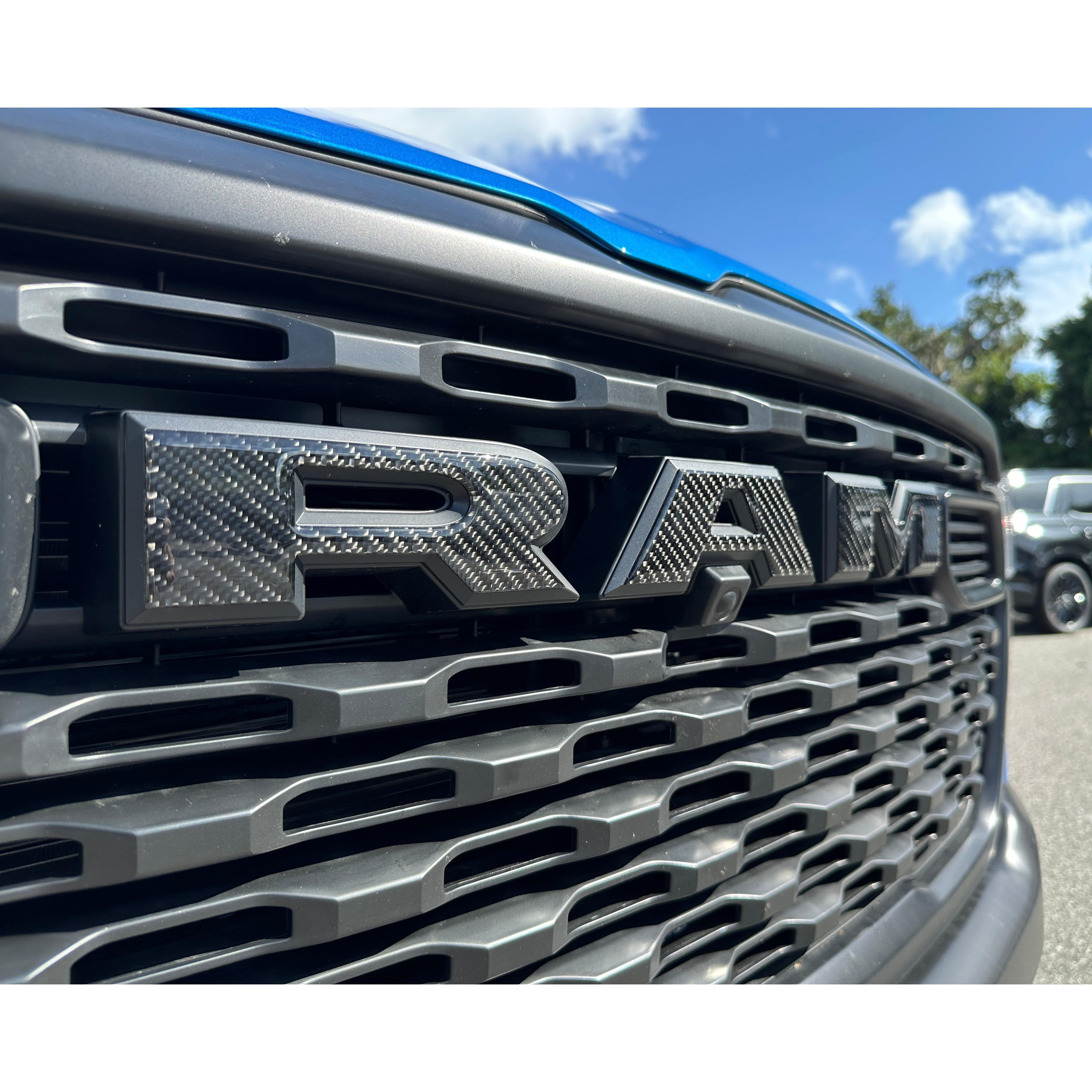 Grille Letter Overlays Fits 2025-2026 Ram 1500/2500/3500