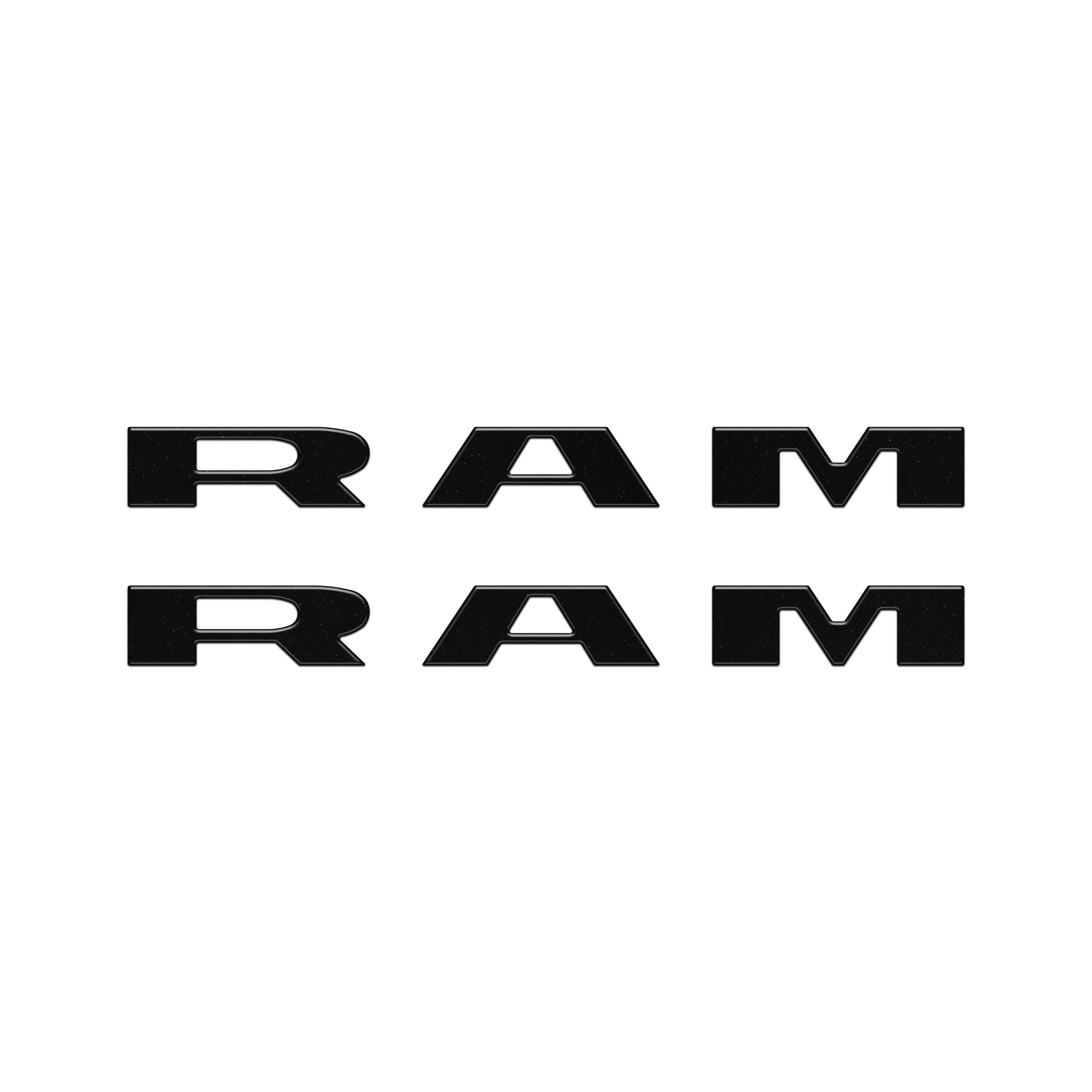 Front Door Emblem Overlays Fits 2025-2026 Ram 1500/2500/3500