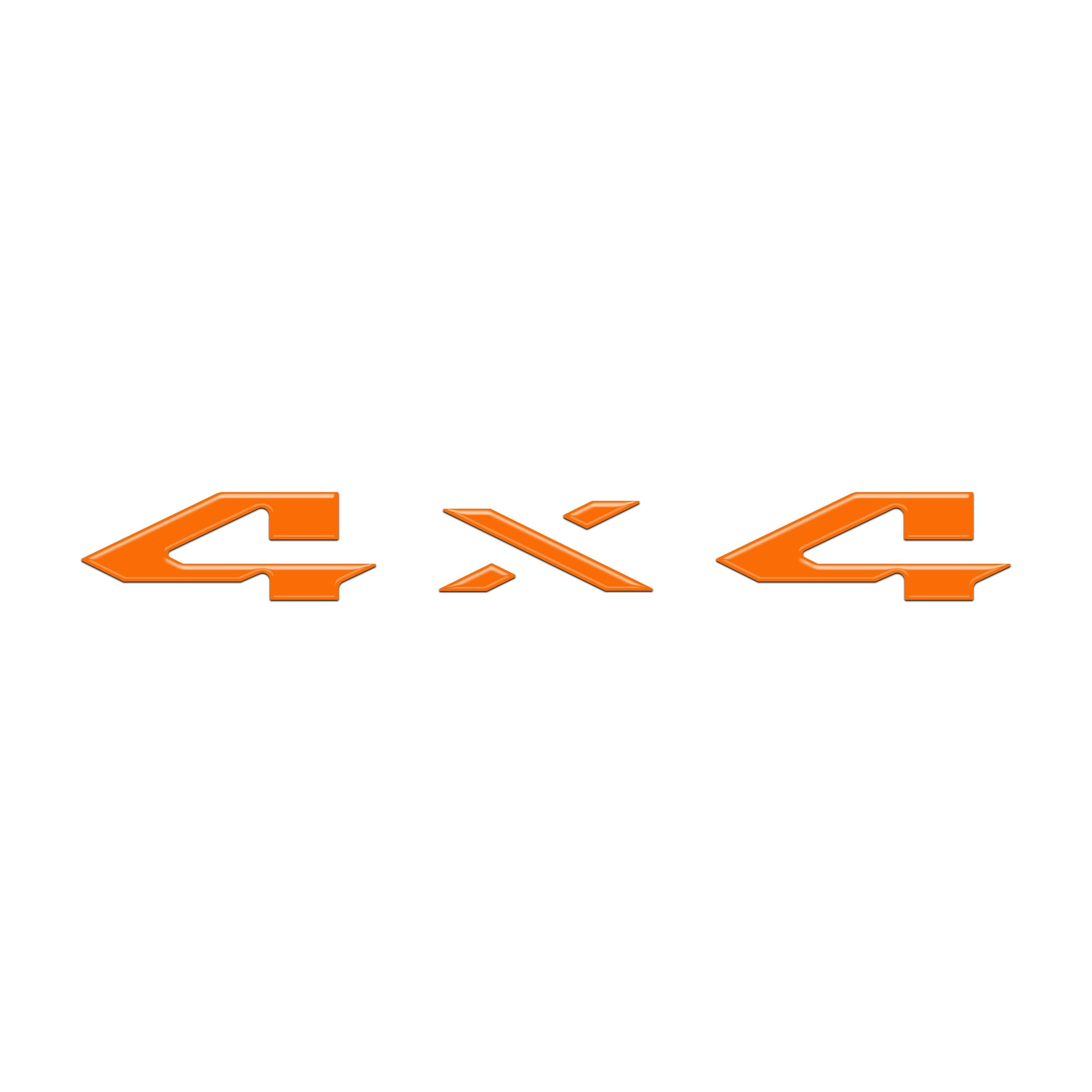 4x4 Tailgate Emblem Letter Overlays Fits 2025-2026 Ram 1500/2500/3500