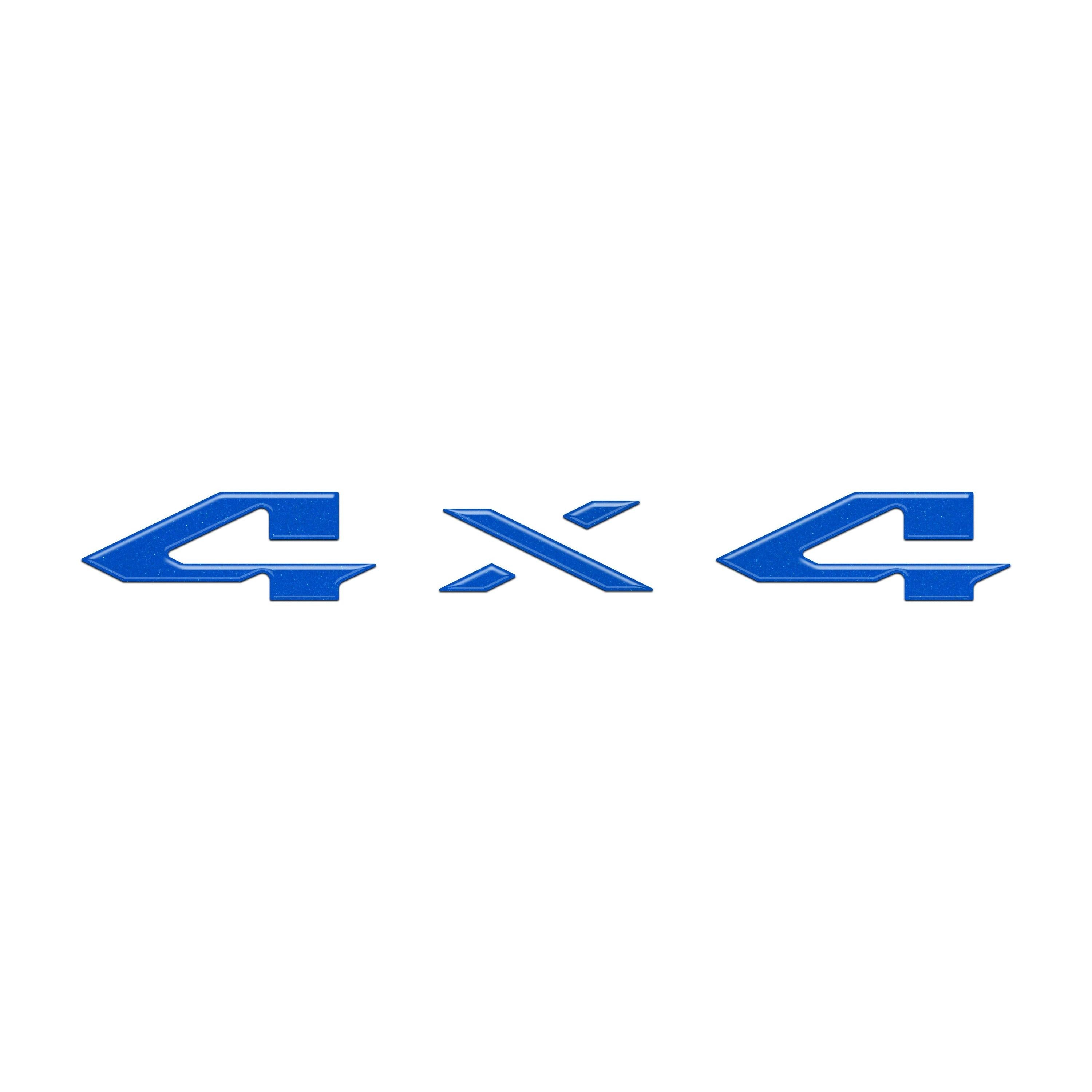 4x4 Tailgate Emblem Letter Overlays Fits 2025-2026 Ram 1500/2500/3500