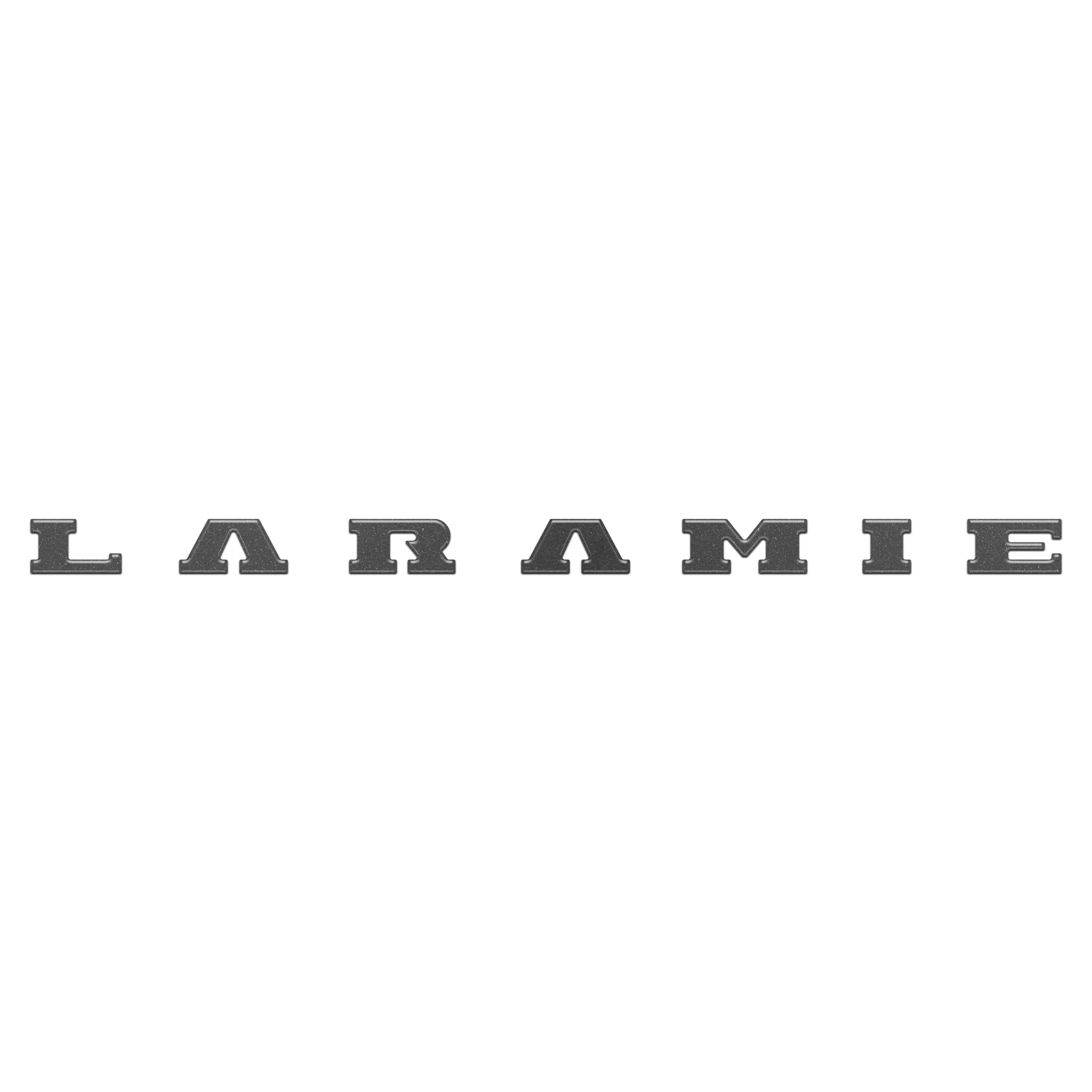 Laramie Tailgate Emblem Letter Inserts Fits 2025-2026 Ram 1500/2500/3500