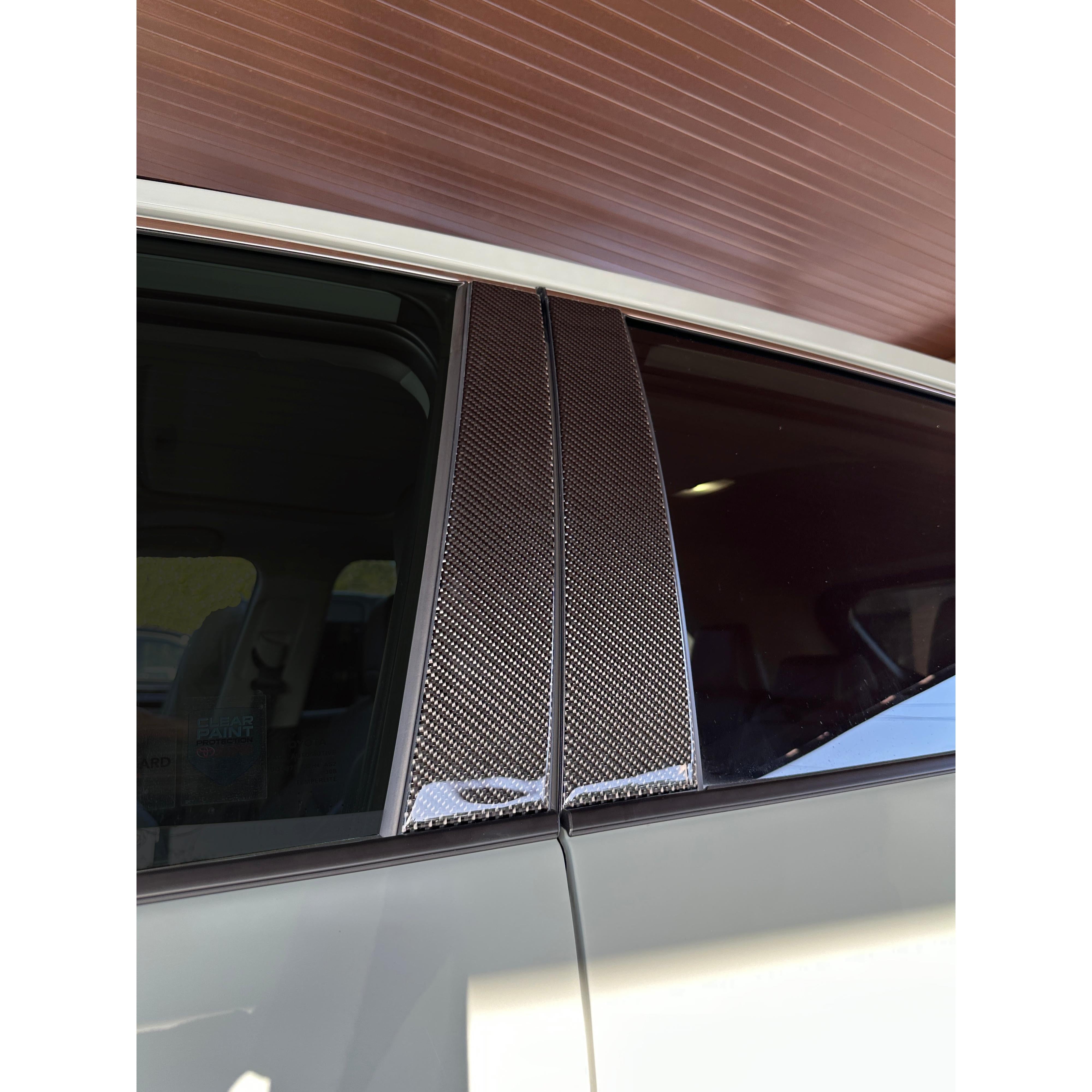 Door Pillar Overlays Fits 2019-2025 Toyota Rav4