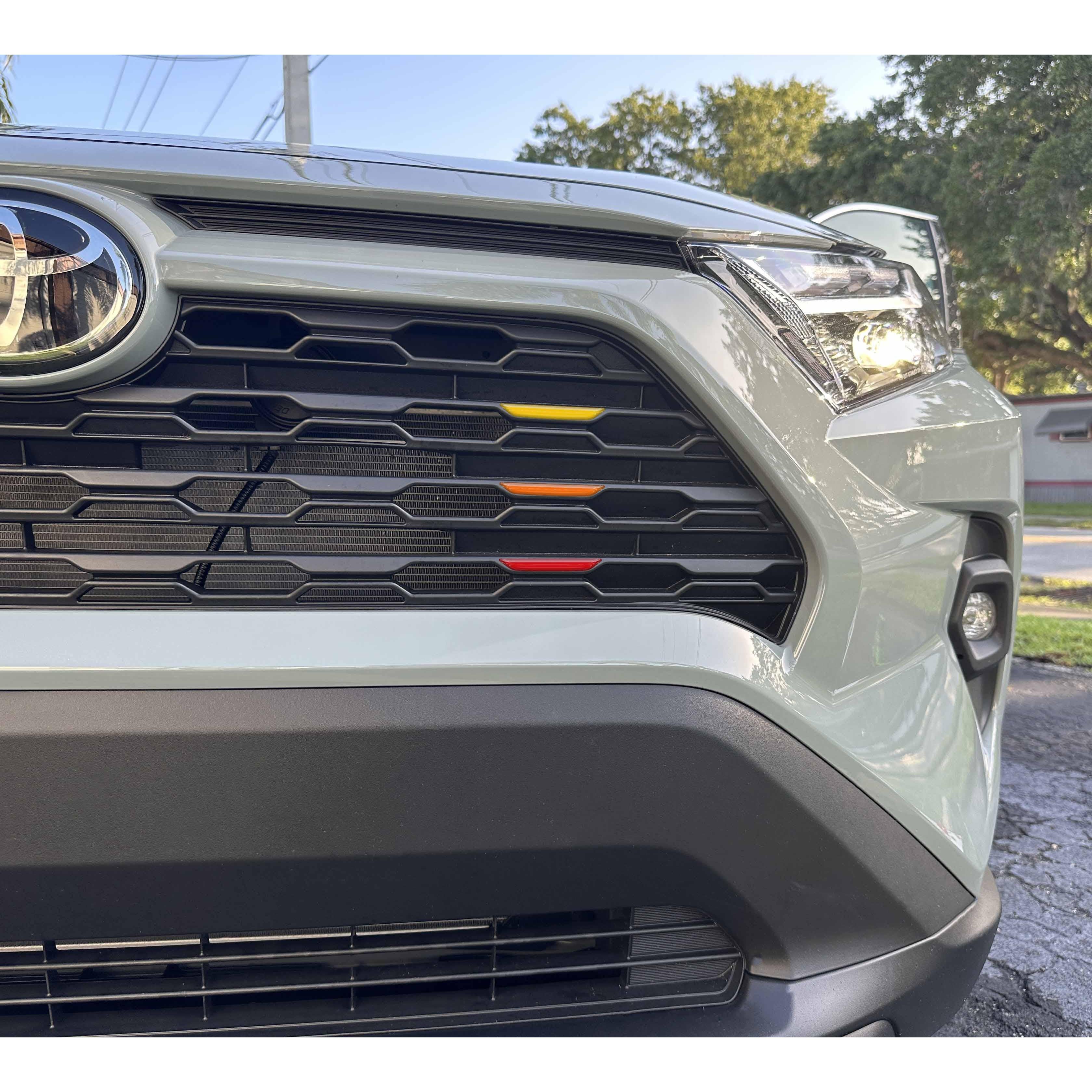 Grille Line Inserts Fits 2019-2025 Toyota Rav4