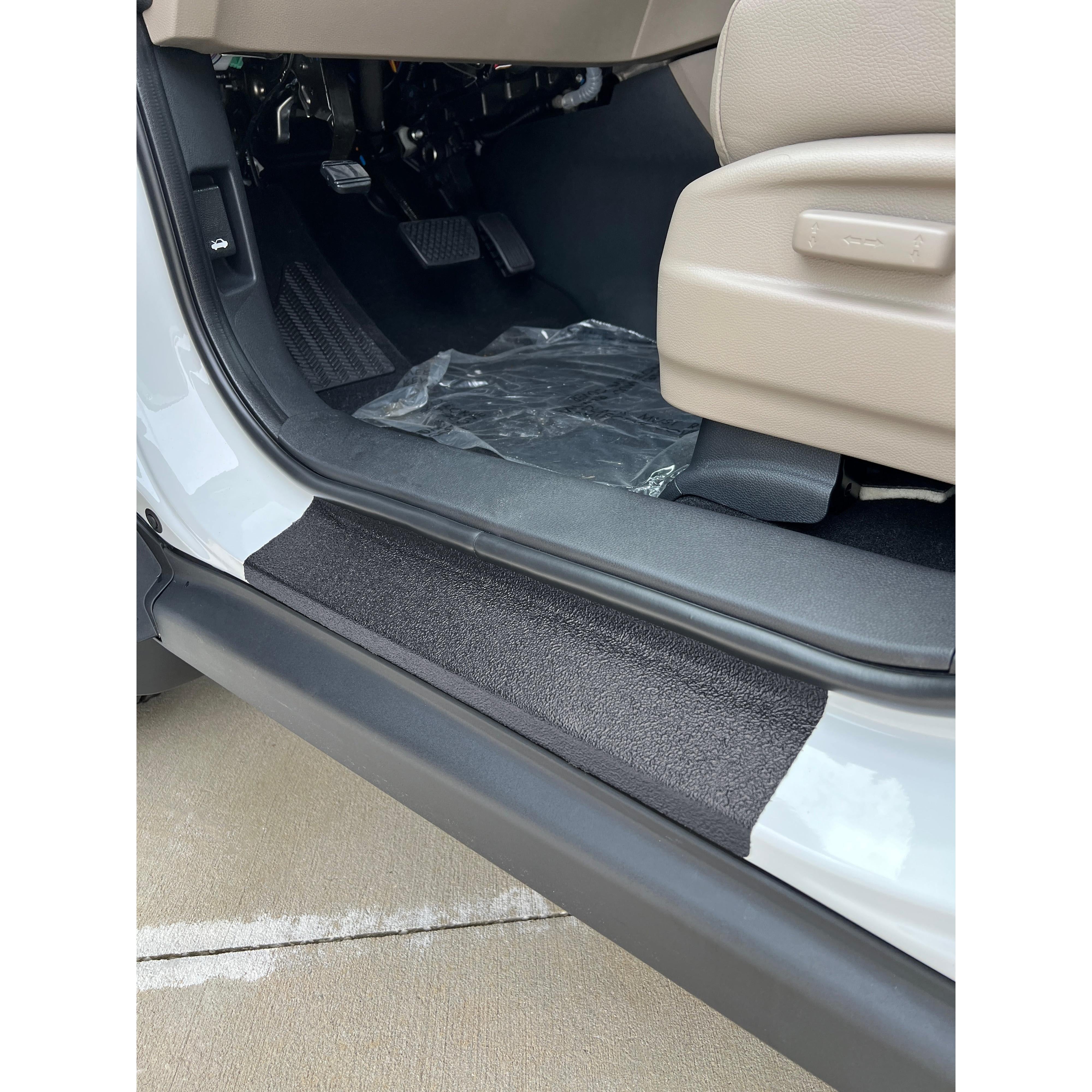 Textured Door Sill Protection Overlays Fits 2017-2026 Honda Ridgeline