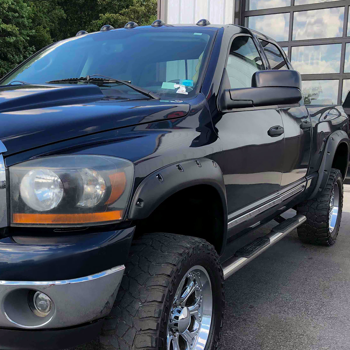 2002-2009 Dodge RAM Power Adjustable, Heated, & Manual Fold Towing Mirrors