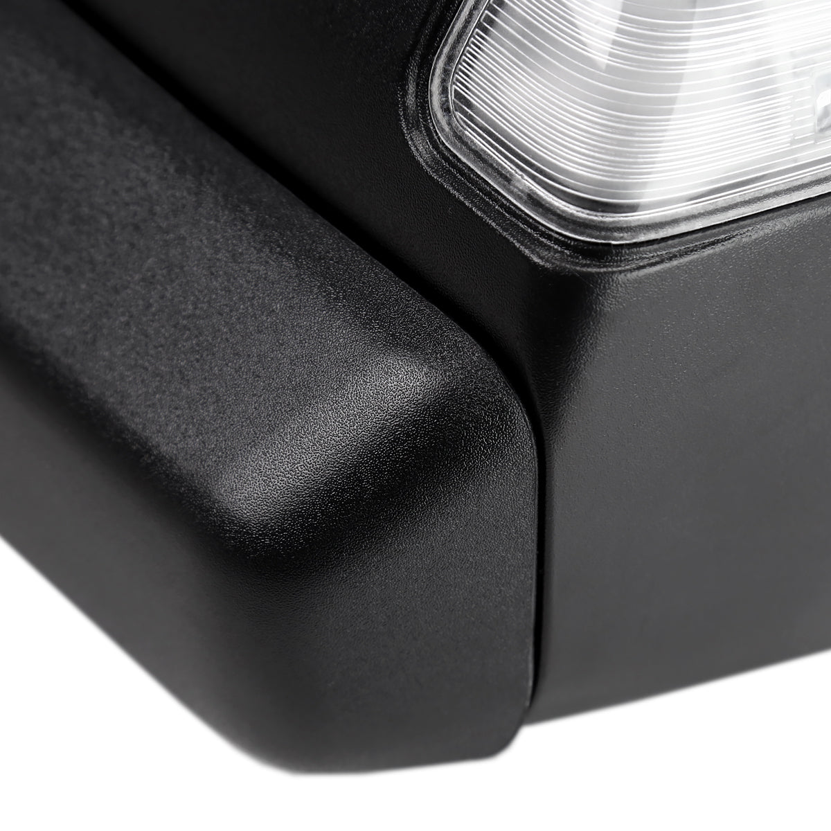 1998-2001 Dodge RAM 1500/1998-2002 RAM 2500/3500 Black Power Heated Towing Mirrors With Clear Lens LED Turn Signal