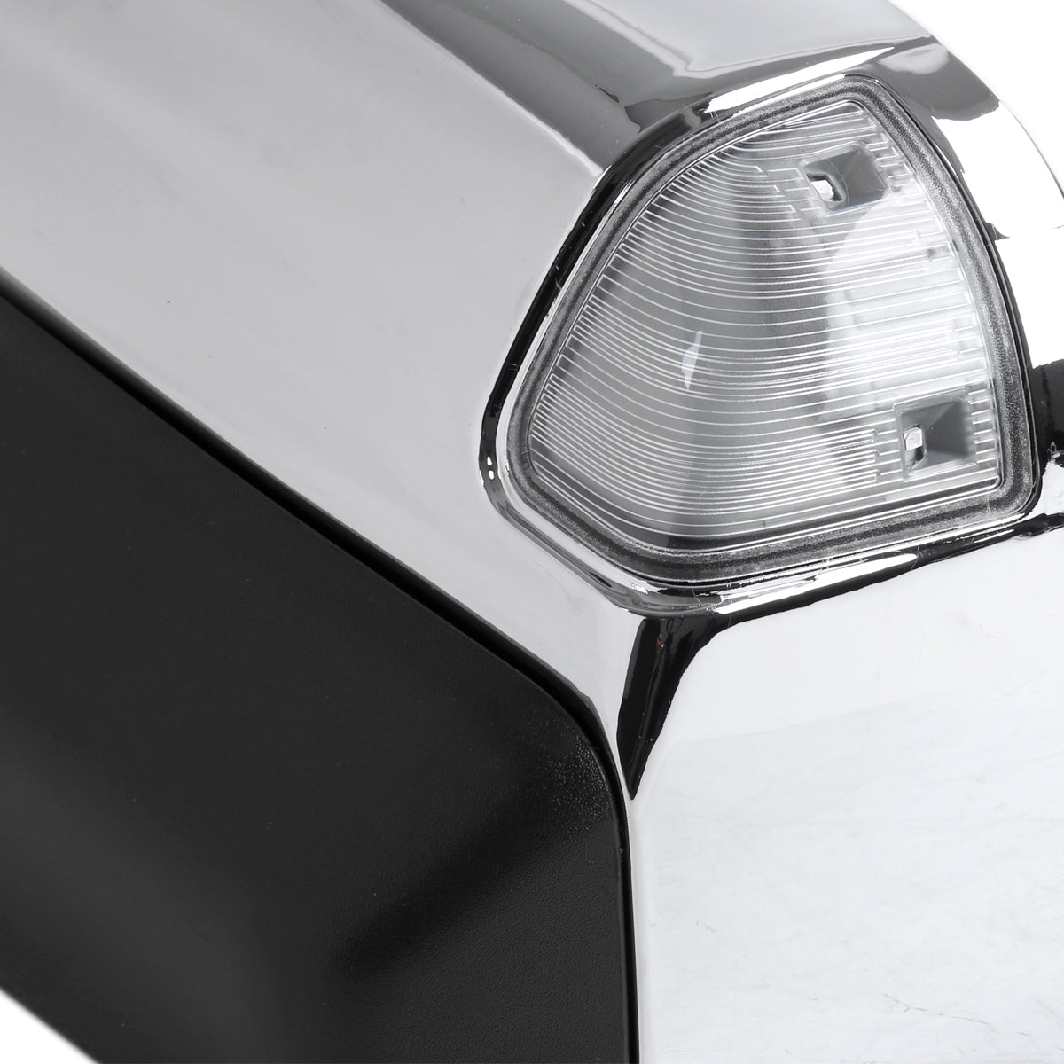 1998-2001 Dodge RAM 1500/1998-2002 RAM 2500/3500 Chrome Power Heated Towing Mirrors With Clear Lens LED Turn Signal