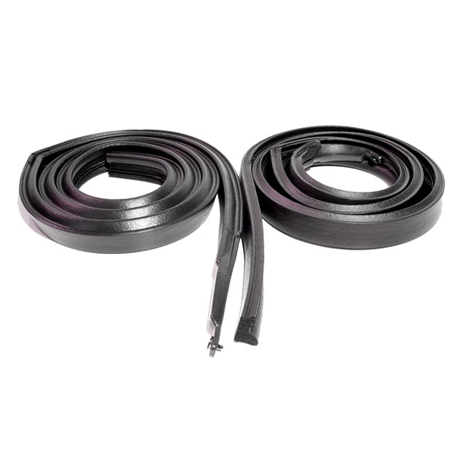 Molded Roof Rail Seals 2-Door Hardtop For Chevrolet Chevy II 1966-1967; RR 5011