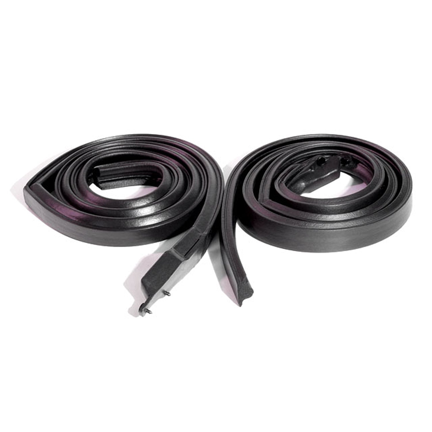 Roof Rail Seals with Molded Ends For Chevrolet Camaro 1968-1969; RR 7001