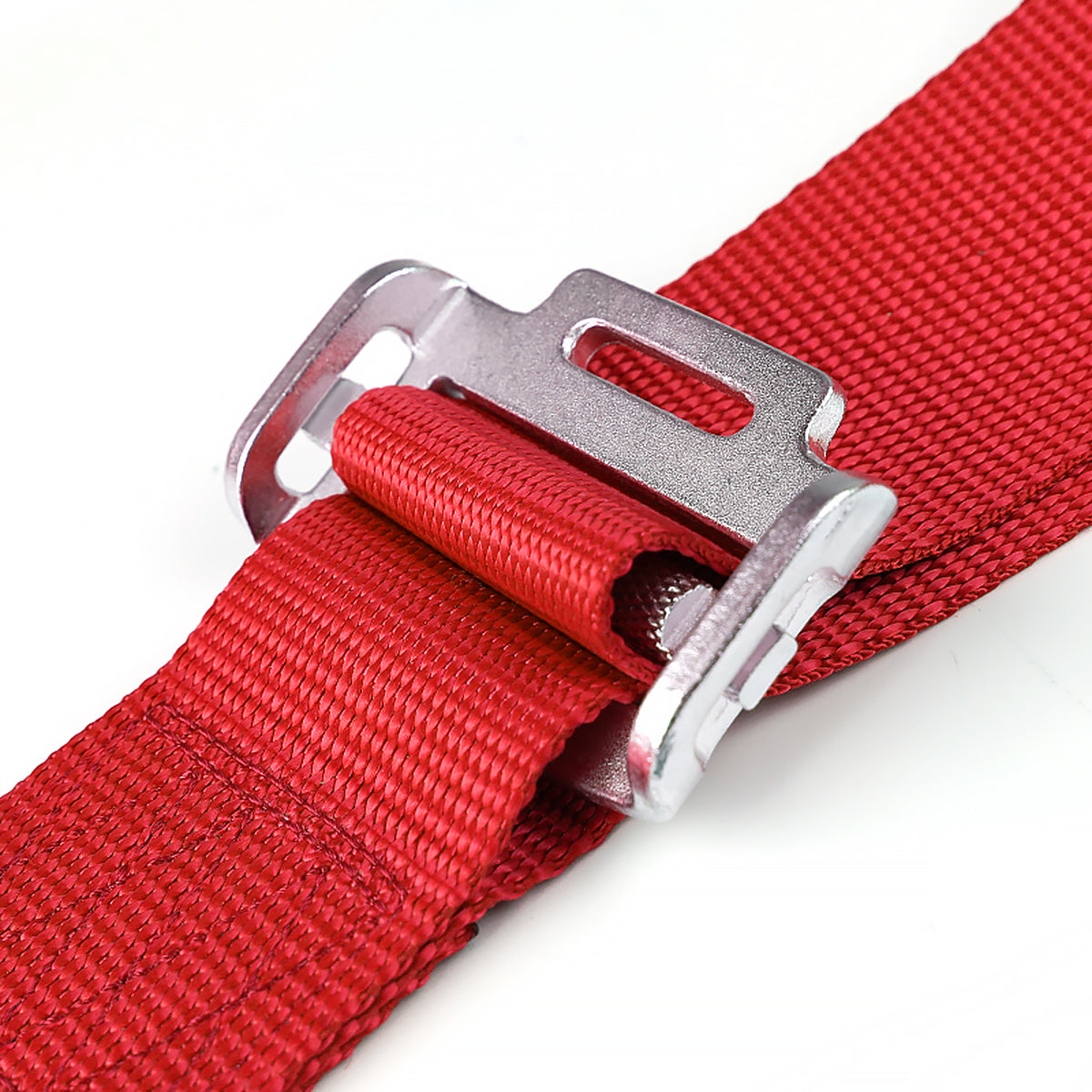 Universal Red 4 Point Quick Release Camlock Racing Seat Belt Safety Harness