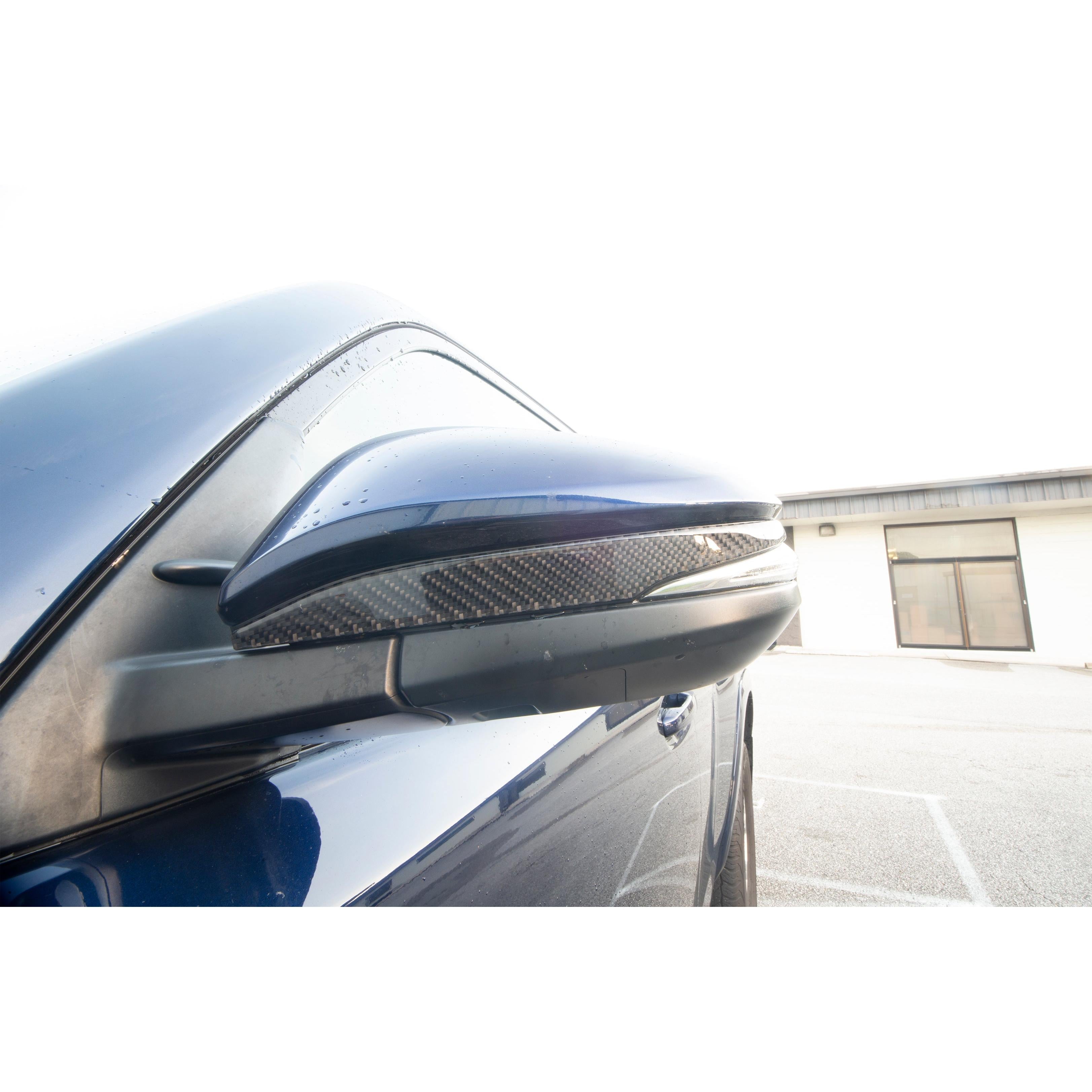 Side Mirror Accent Trim Fits 2009-2024 Toyota 4Runner