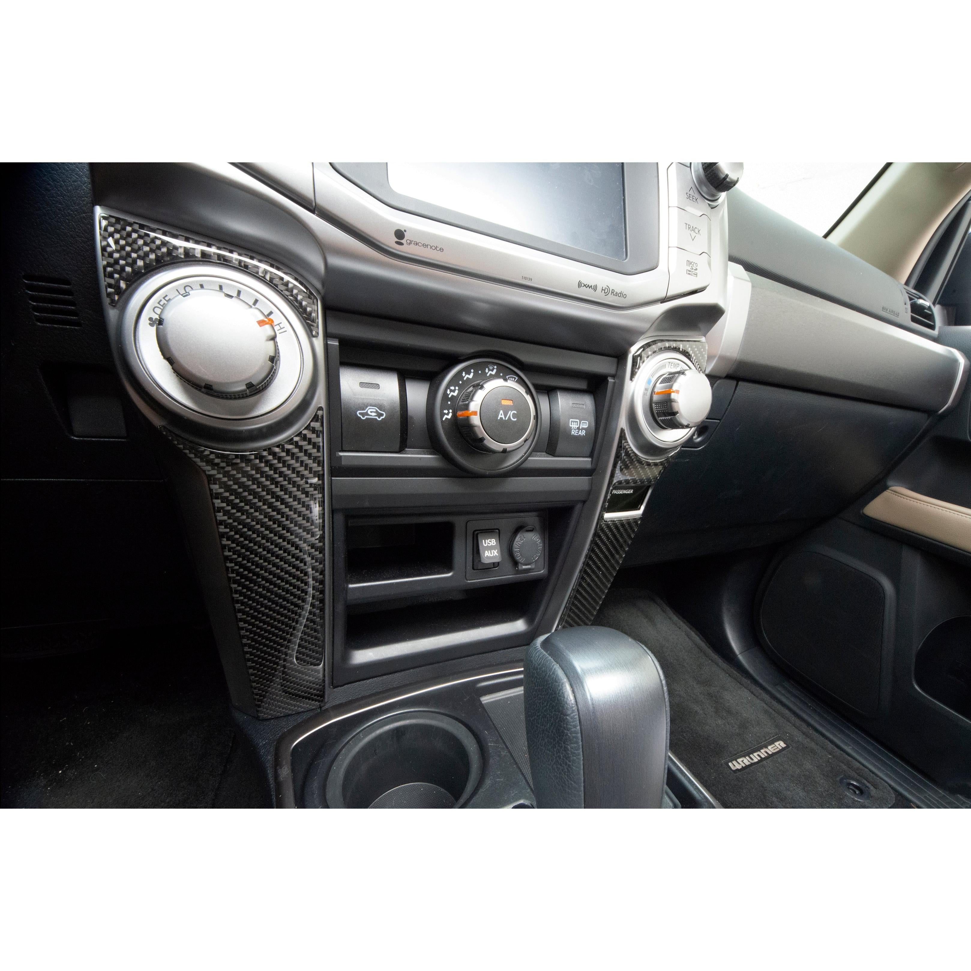 Side of Climate Control Accent Trim Fits 2014-2024 Toyota 4Runner