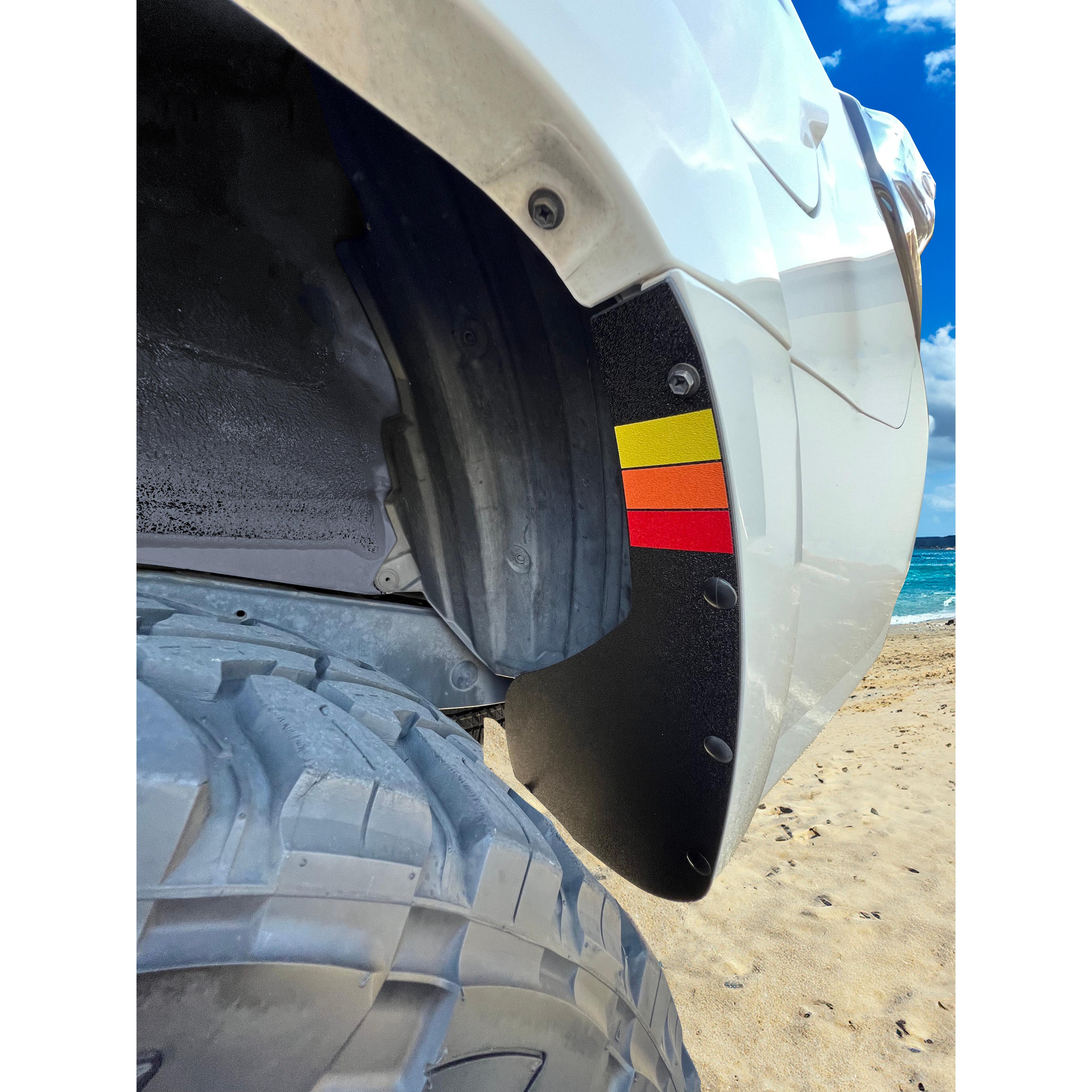 Rear Mud Flap Delete Kit Fits 2010-2024 Toyota 4Runner