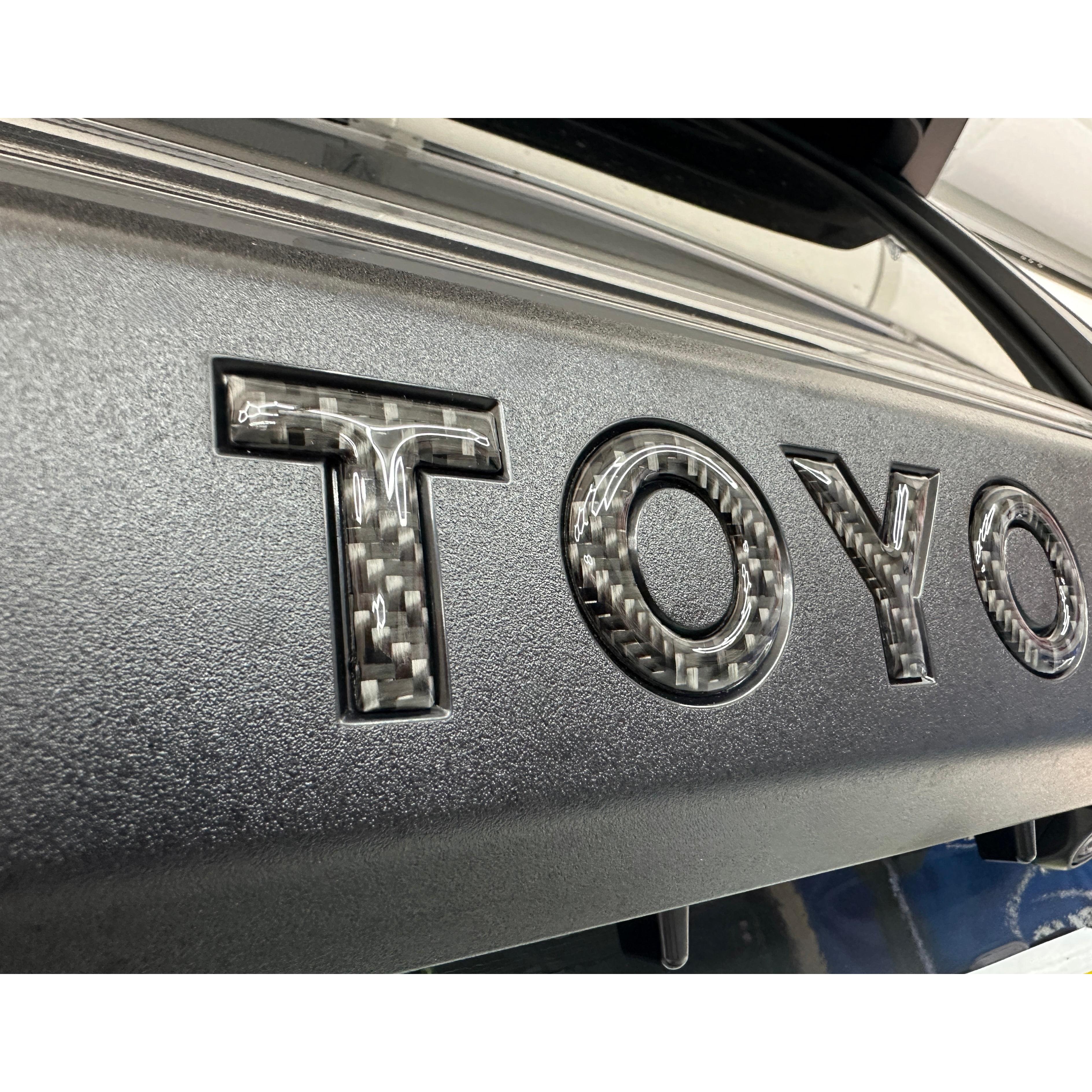 Liftgate Letter Inserts Fits 2025-2026 Toyota 4Runner