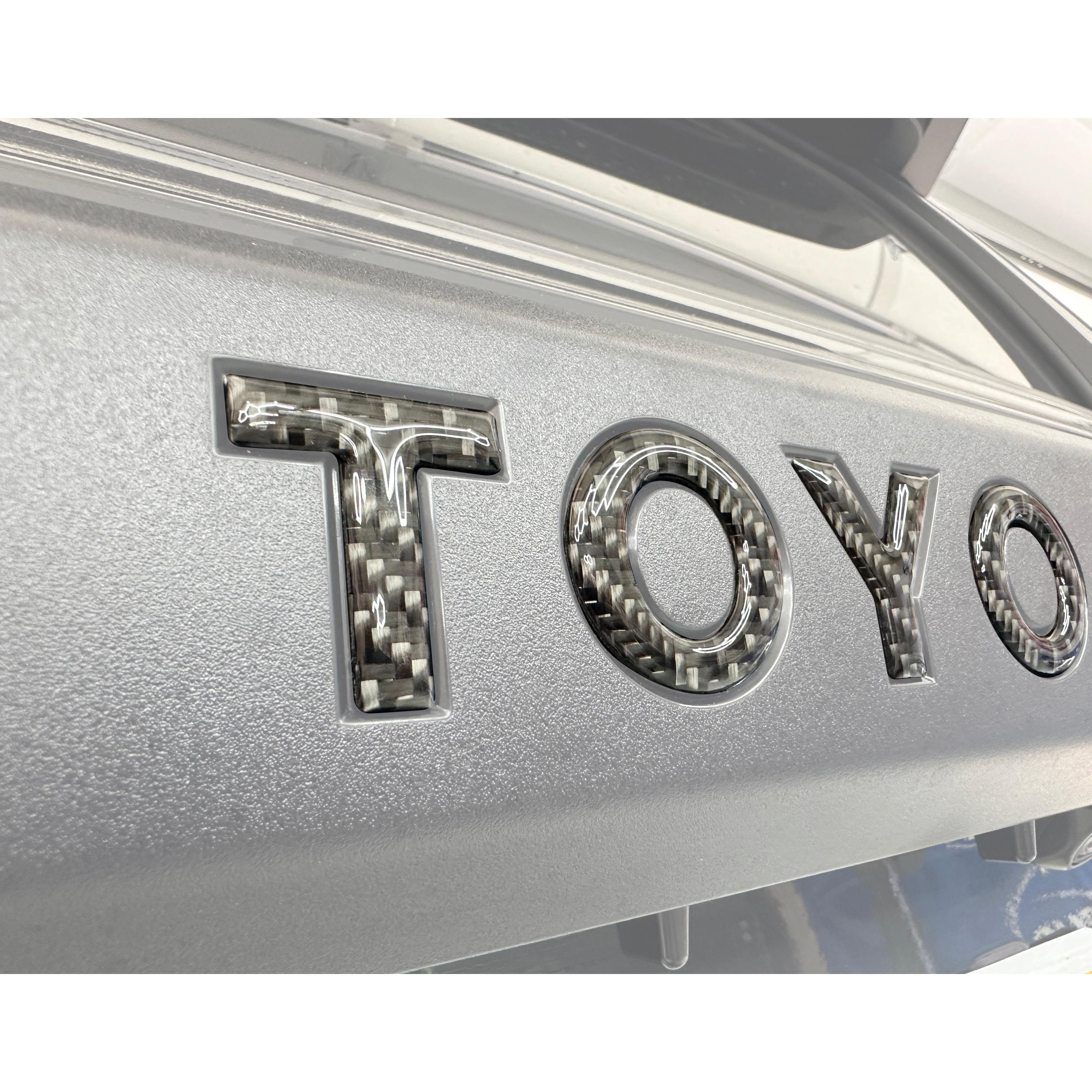 Liftgate Letter Inserts Fits 2025-2026 Toyota 4Runner