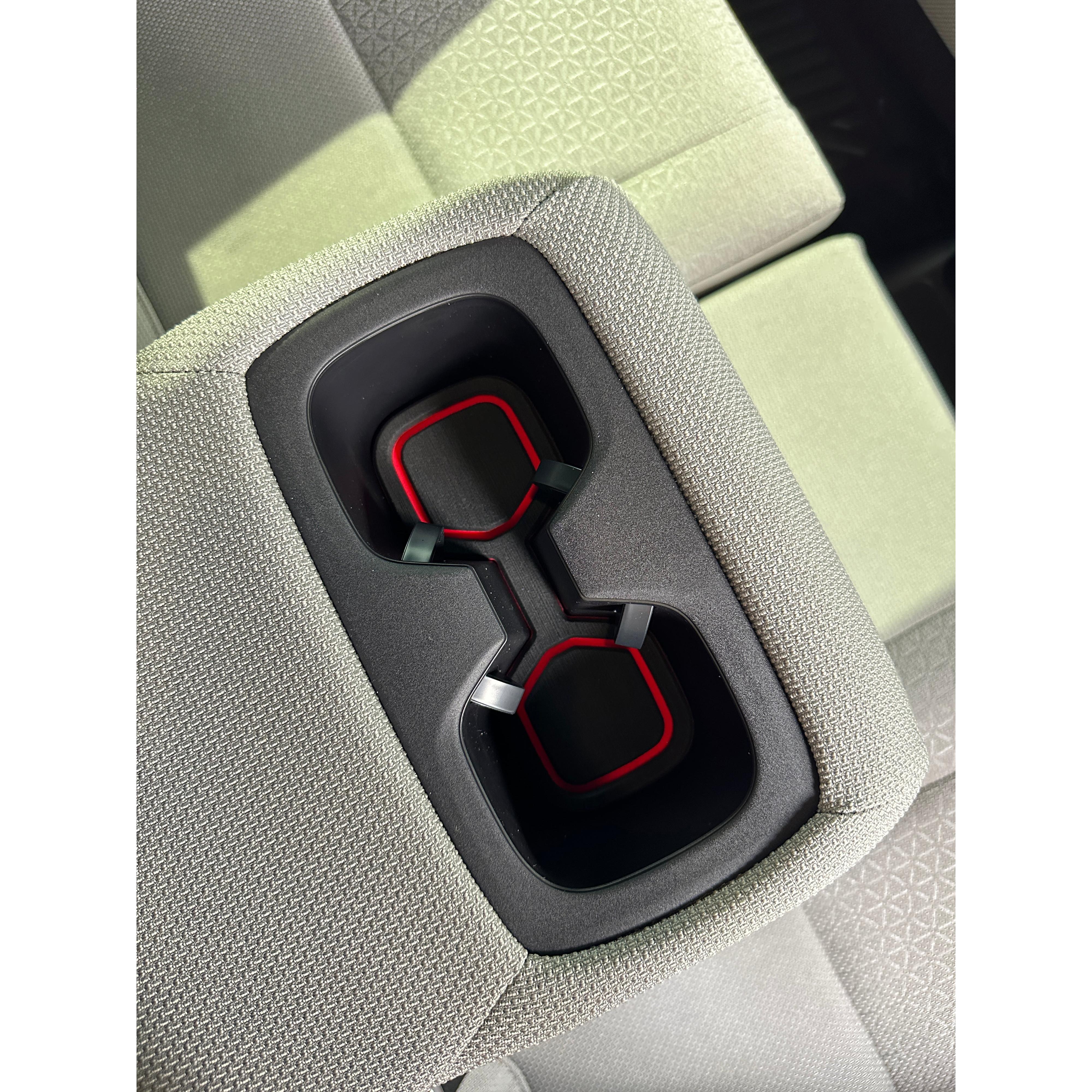 Rear Seat Cupholder Foam Inserts Fits 2025-2026 Toyota 4runner