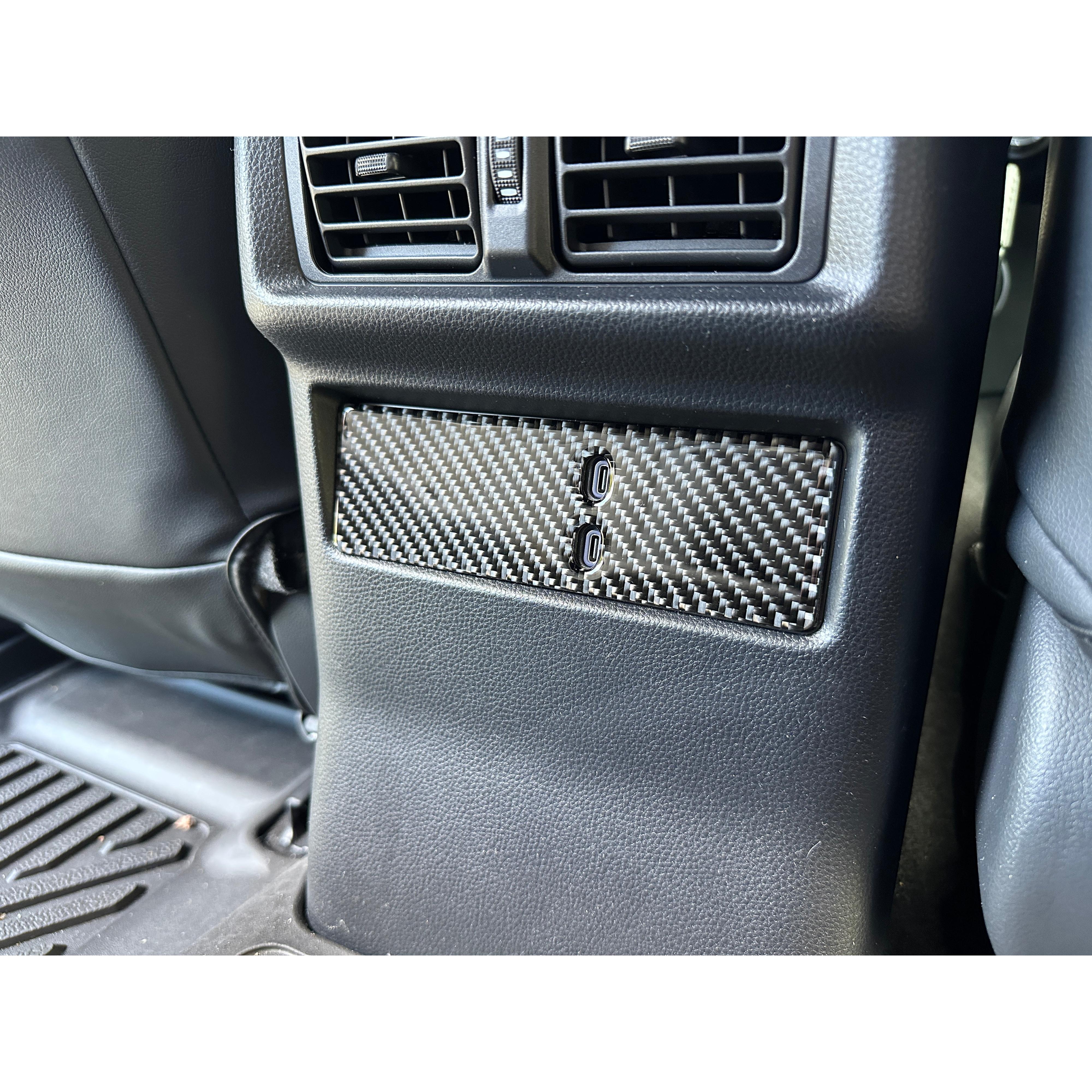 Rear U.S.B Port Accent Trim Fits 2025-2026 Toyota 4Runner