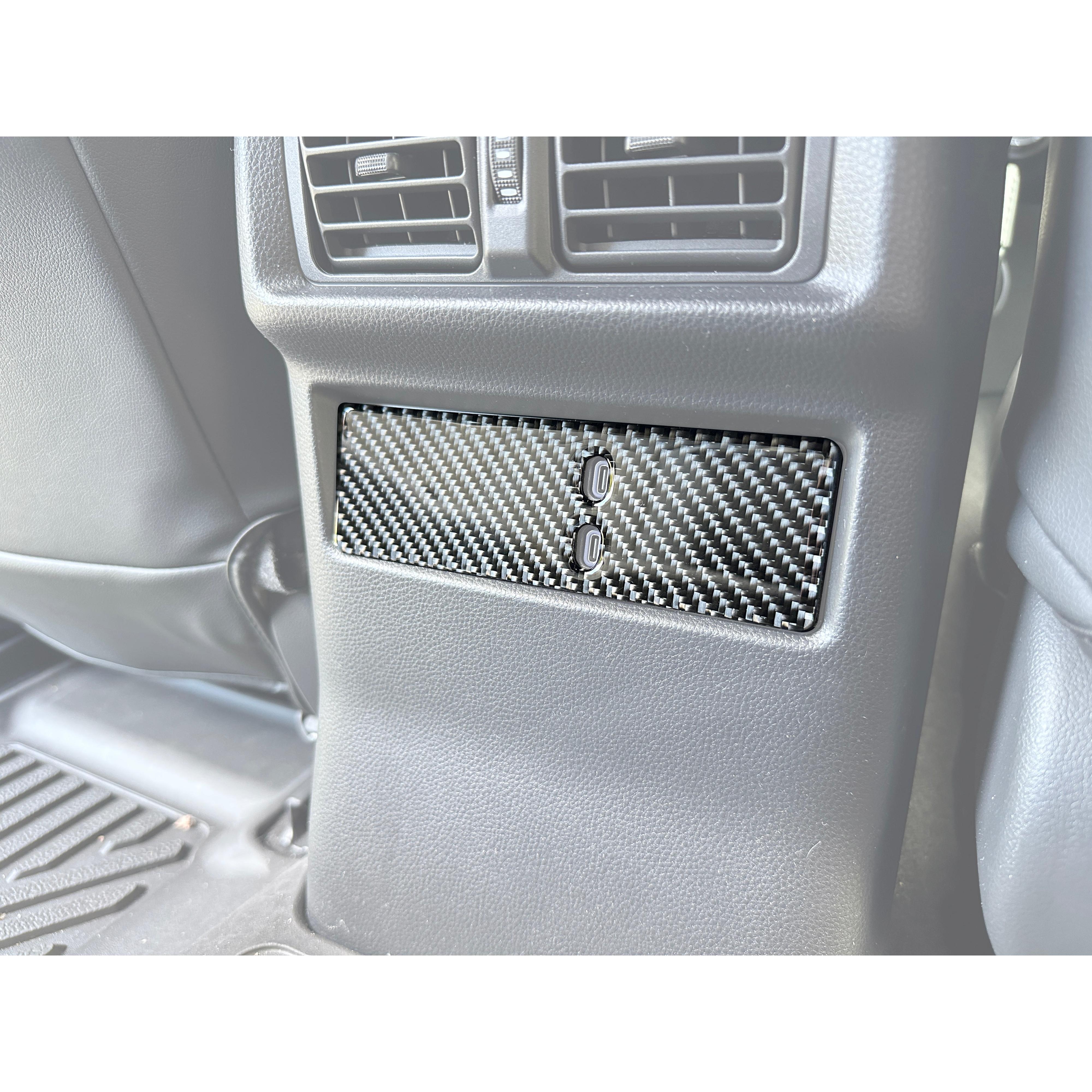 Rear U.S.B Port Accent Trim Fits 2025-2026 Toyota 4Runner