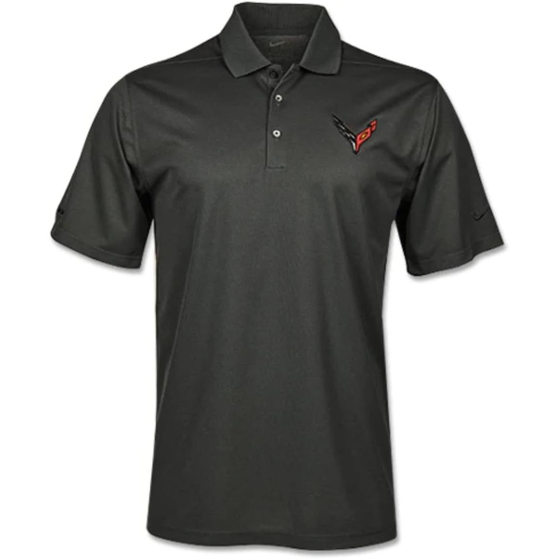 C8 Corvette Z06 Nike Polo Shirt with Embroidered Logo-SR1 Performance